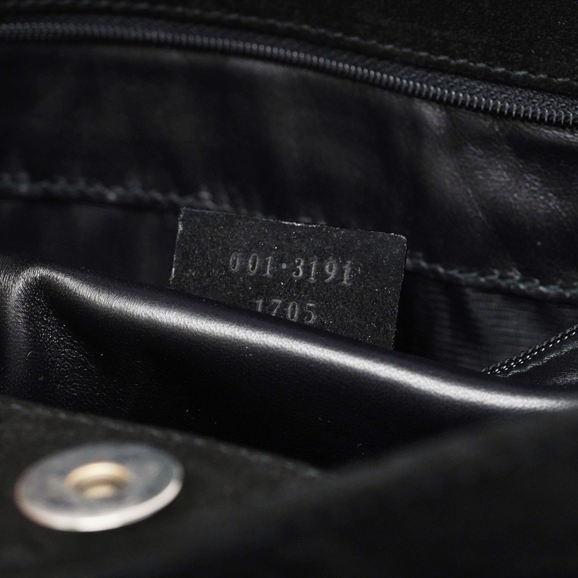 Black Suede Hobo Shoulder Bag