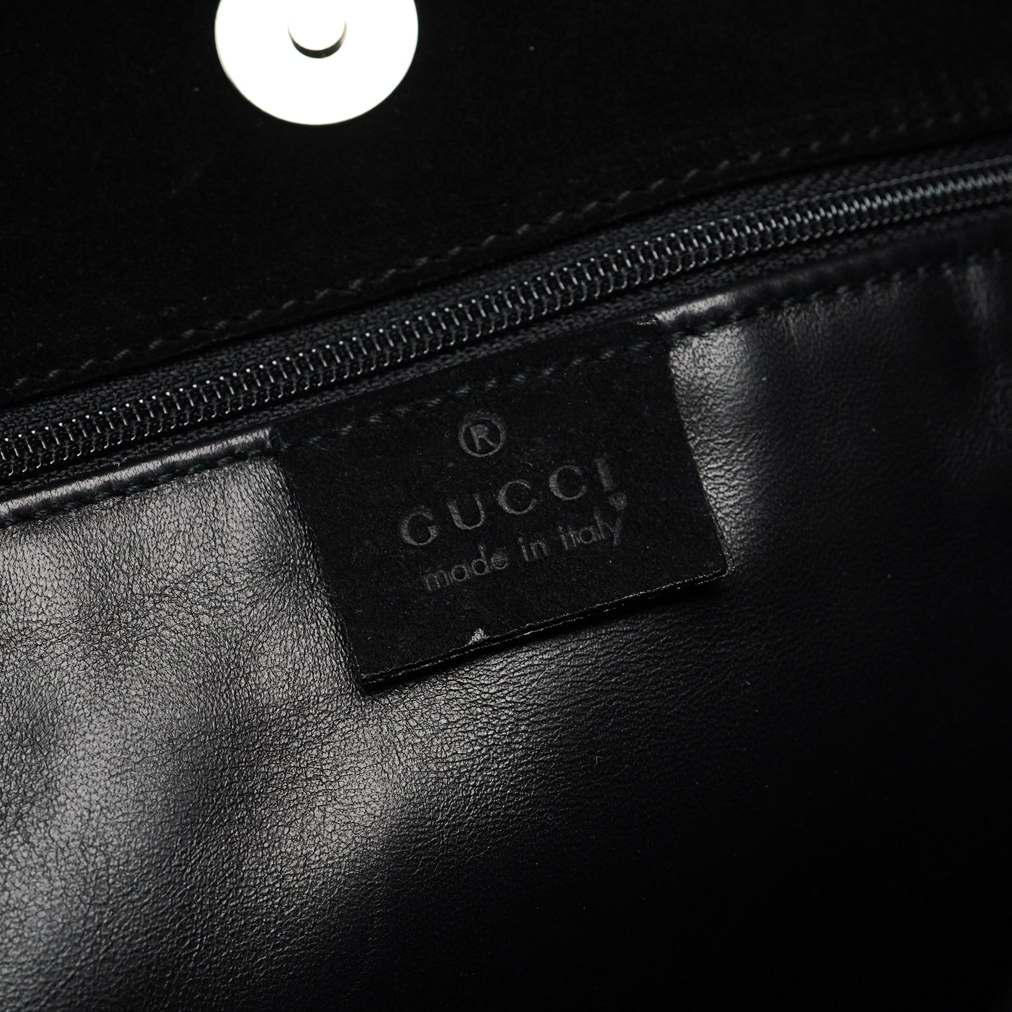 Black Suede Hobo Shoulder Bag