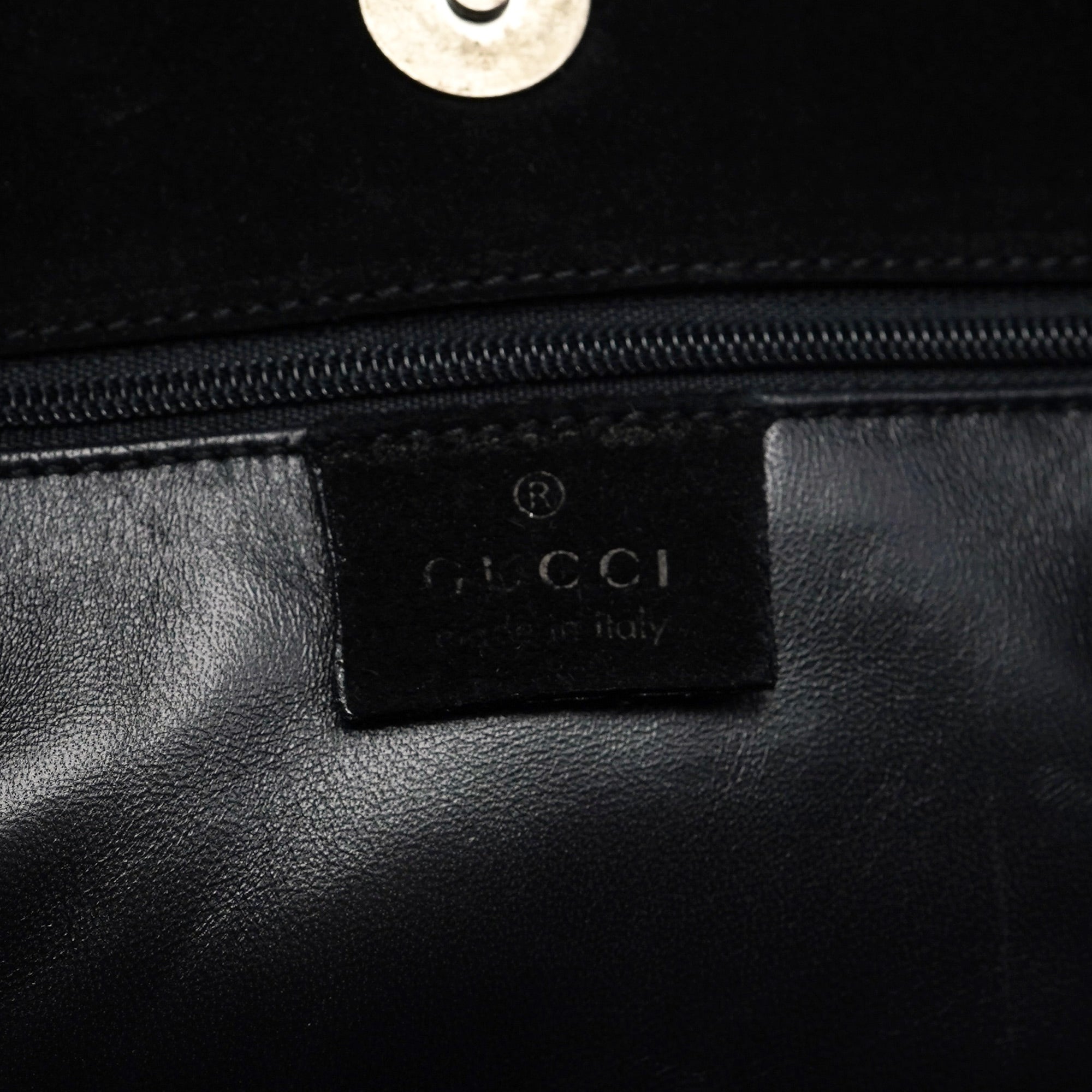 Black Suede Hobo Shoulder Bag