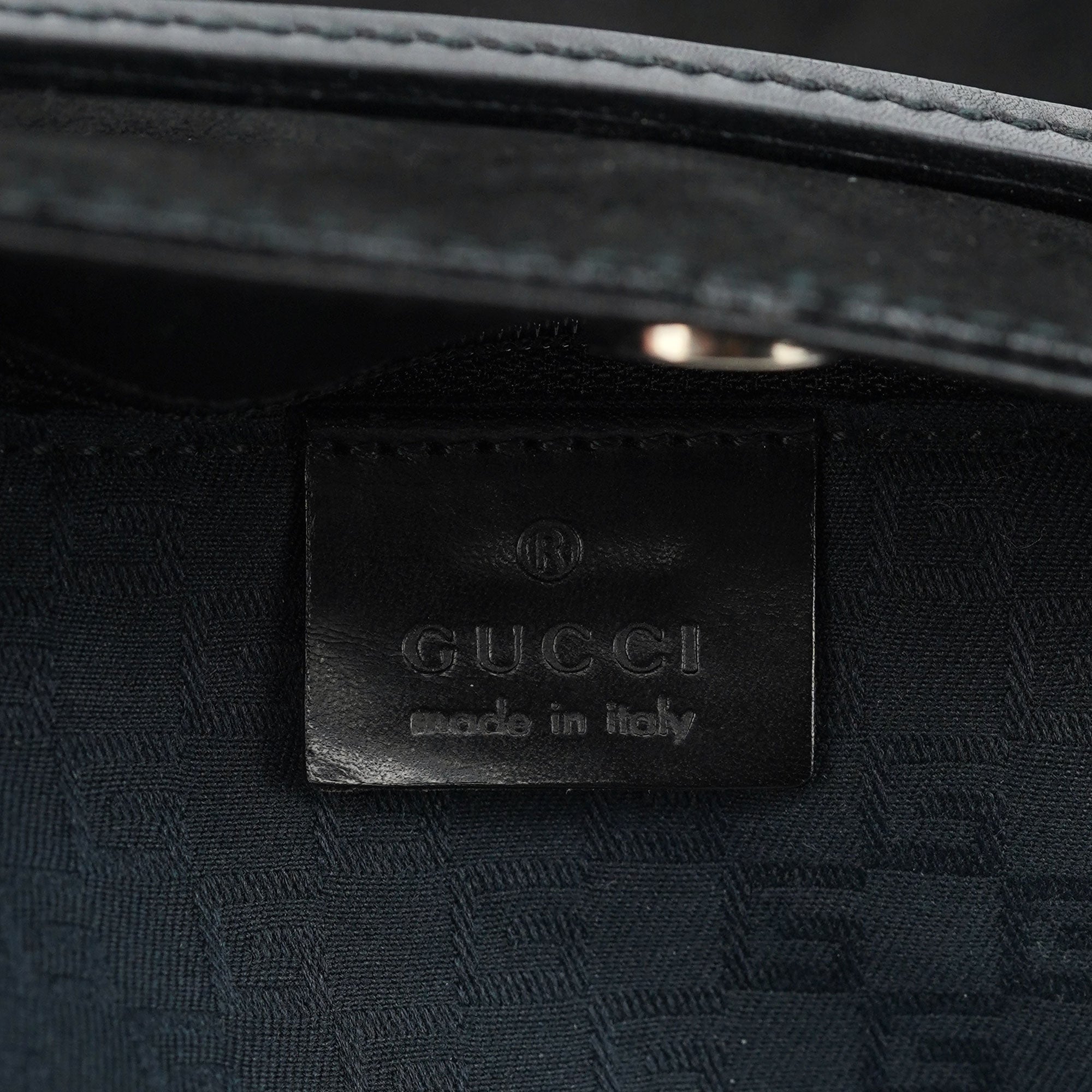 Black Suede Horsebit Shoulder Bag