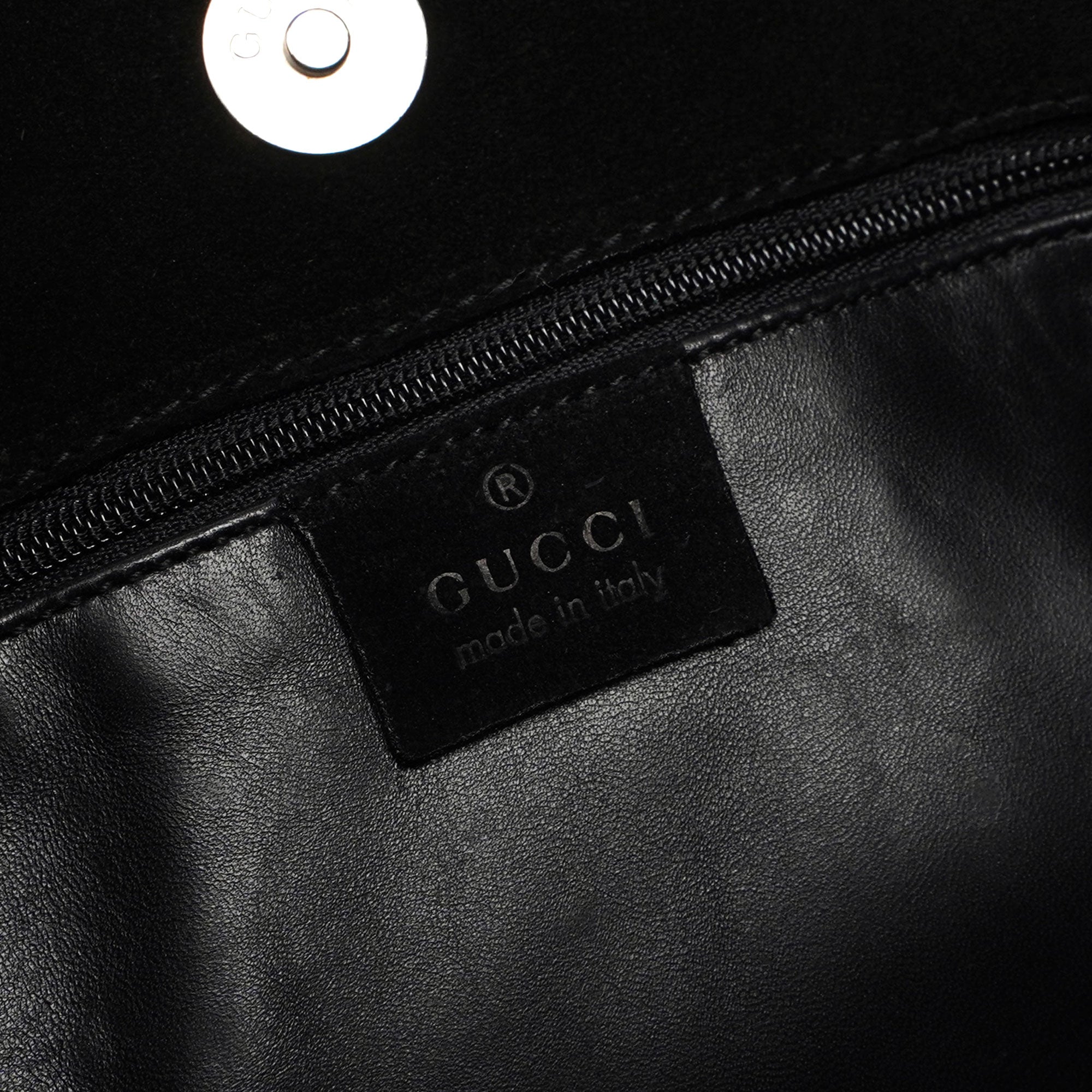 Black Suede Shoulder Bag