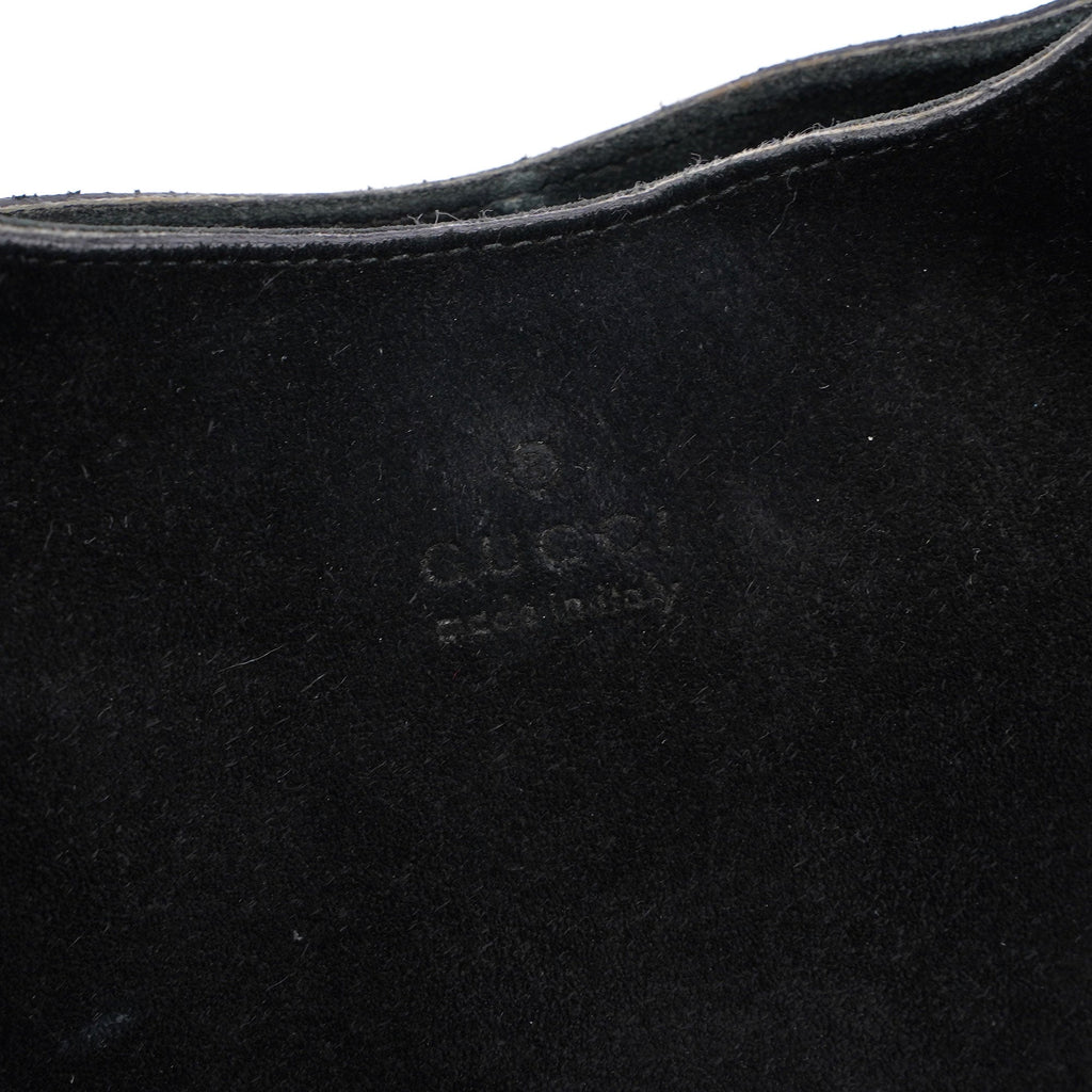Black Suede Shoulder Bag