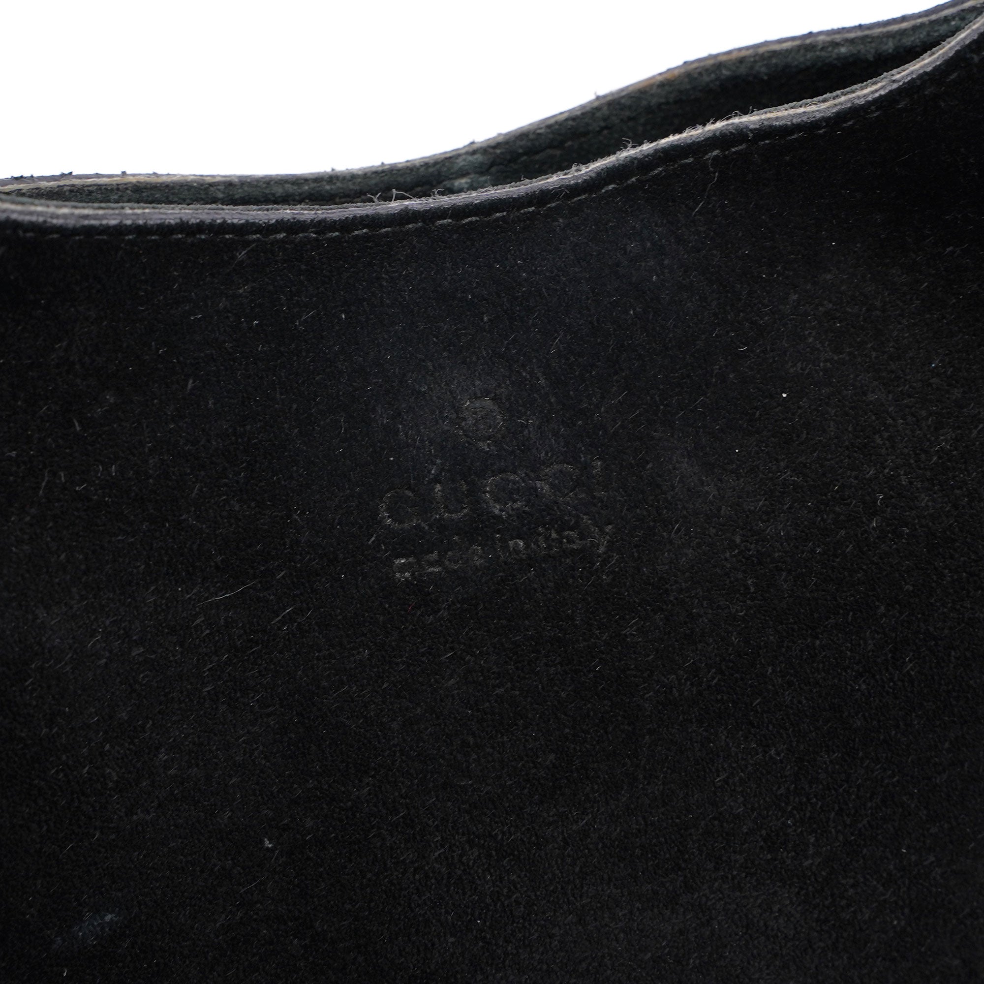 Black Suede Shoulder Bag
