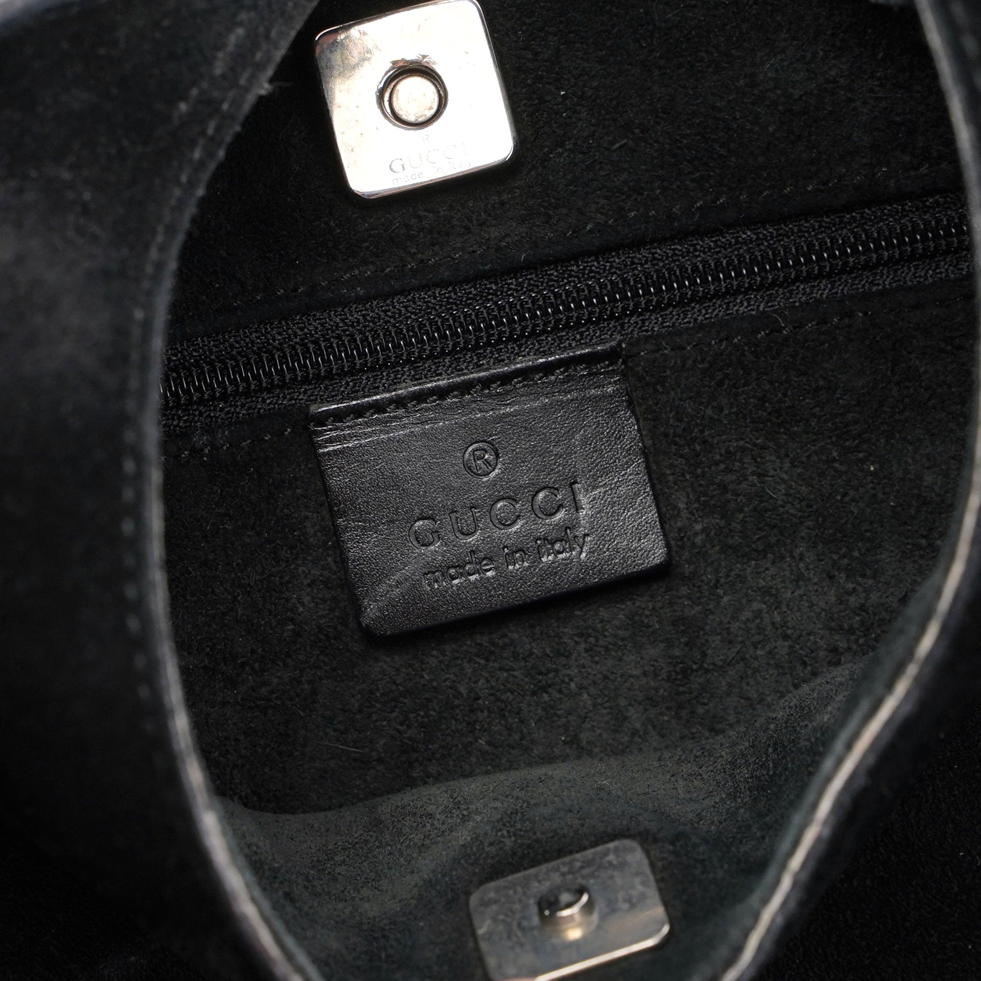 Black Suede Shoulder Bag