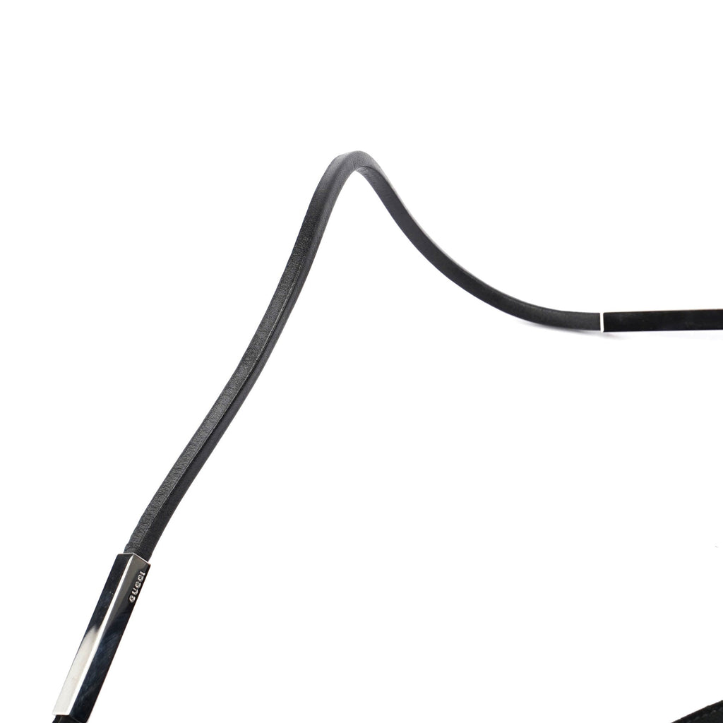 Black Suede Shoulder Bag