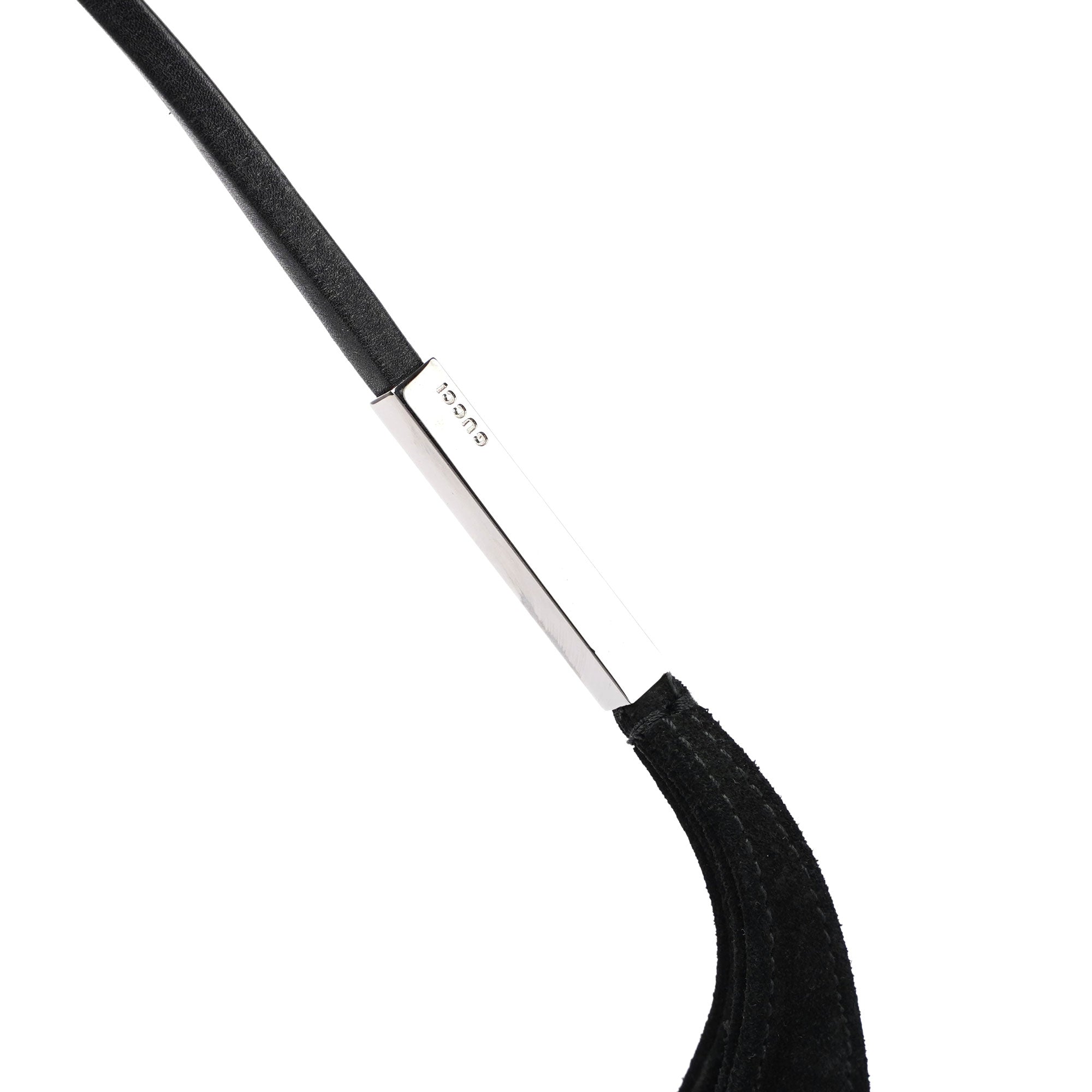Black Suede Shoulder Bag