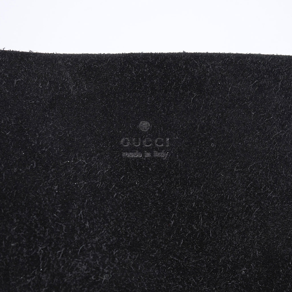 101340 Black Suede Tote Bag