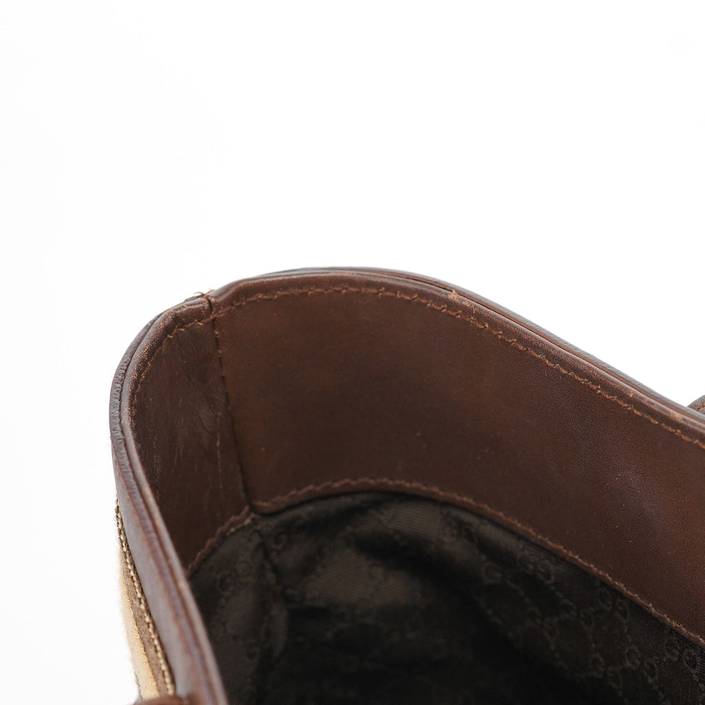 Brown Calfskin Tote Bag