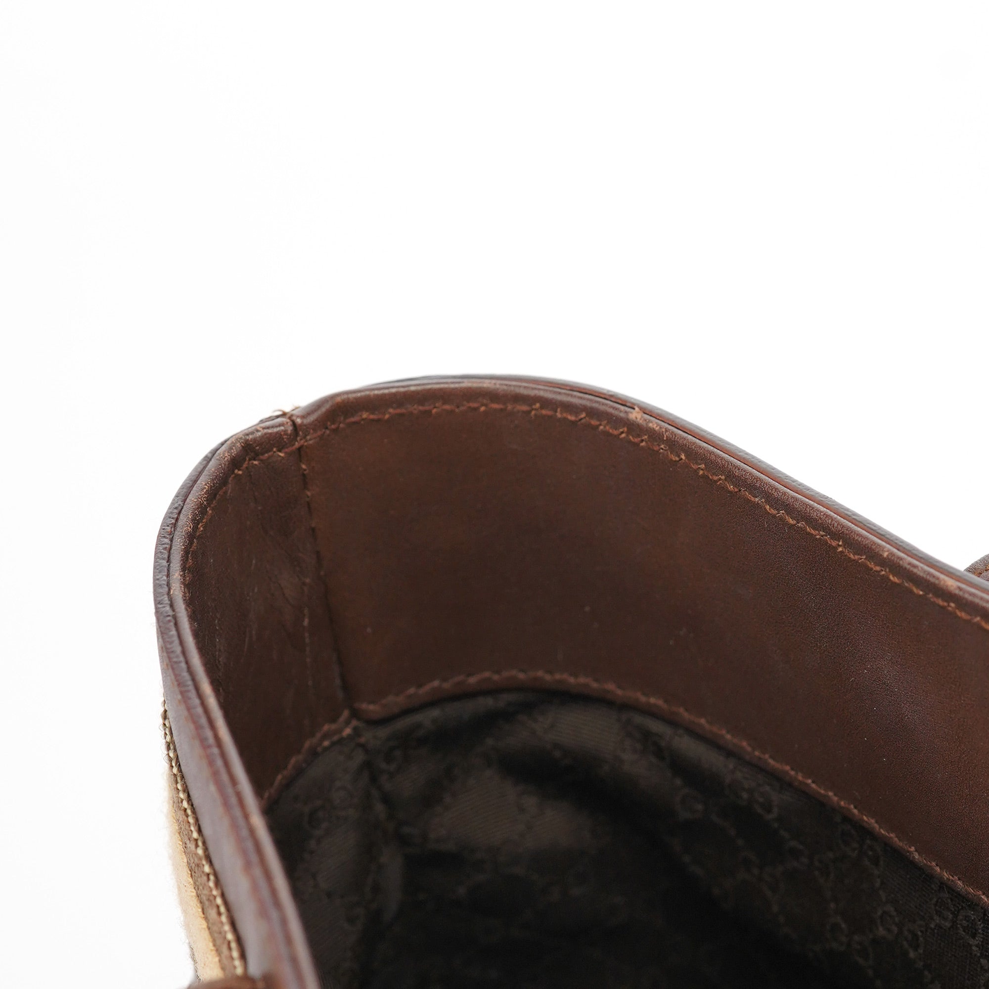 Brown Calfskin Tote Bag
