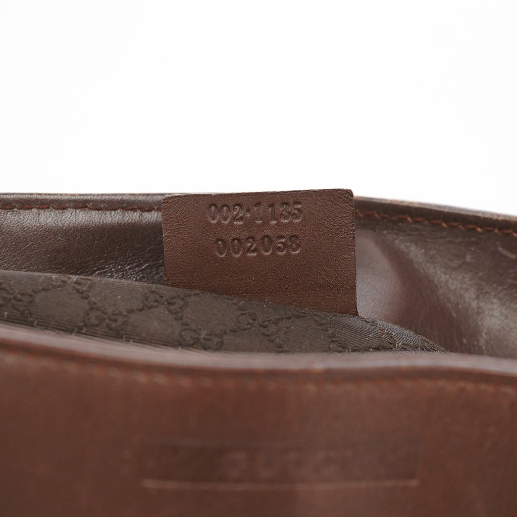 Brown Calfskin Tote Bag