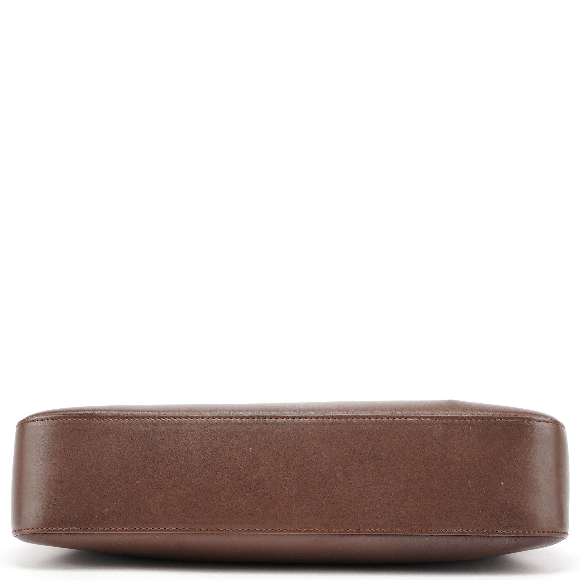 Brown Calfskin Tote Bag
