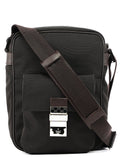 Brown Canvas Crossbody Bag