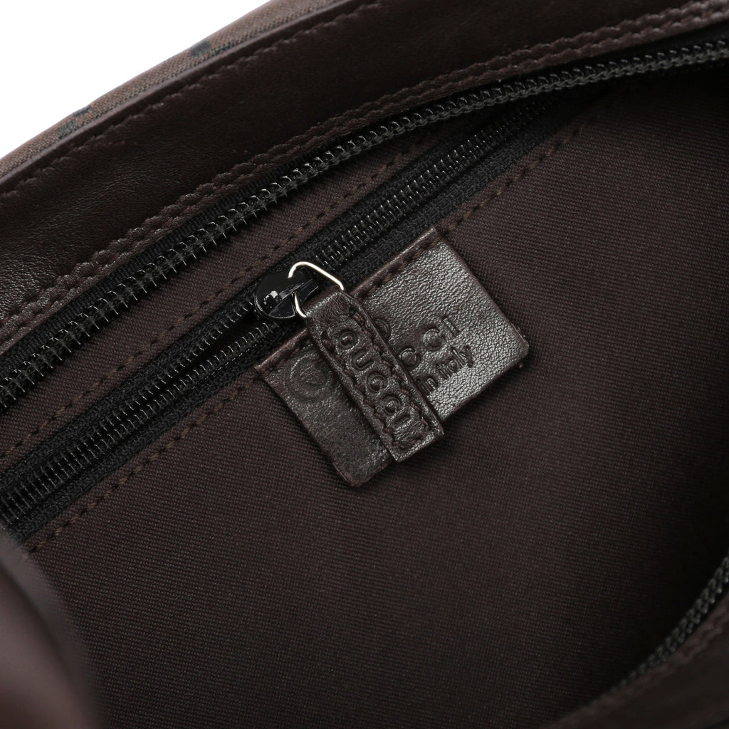 Brown GG Bamboo Shoulder Bag
