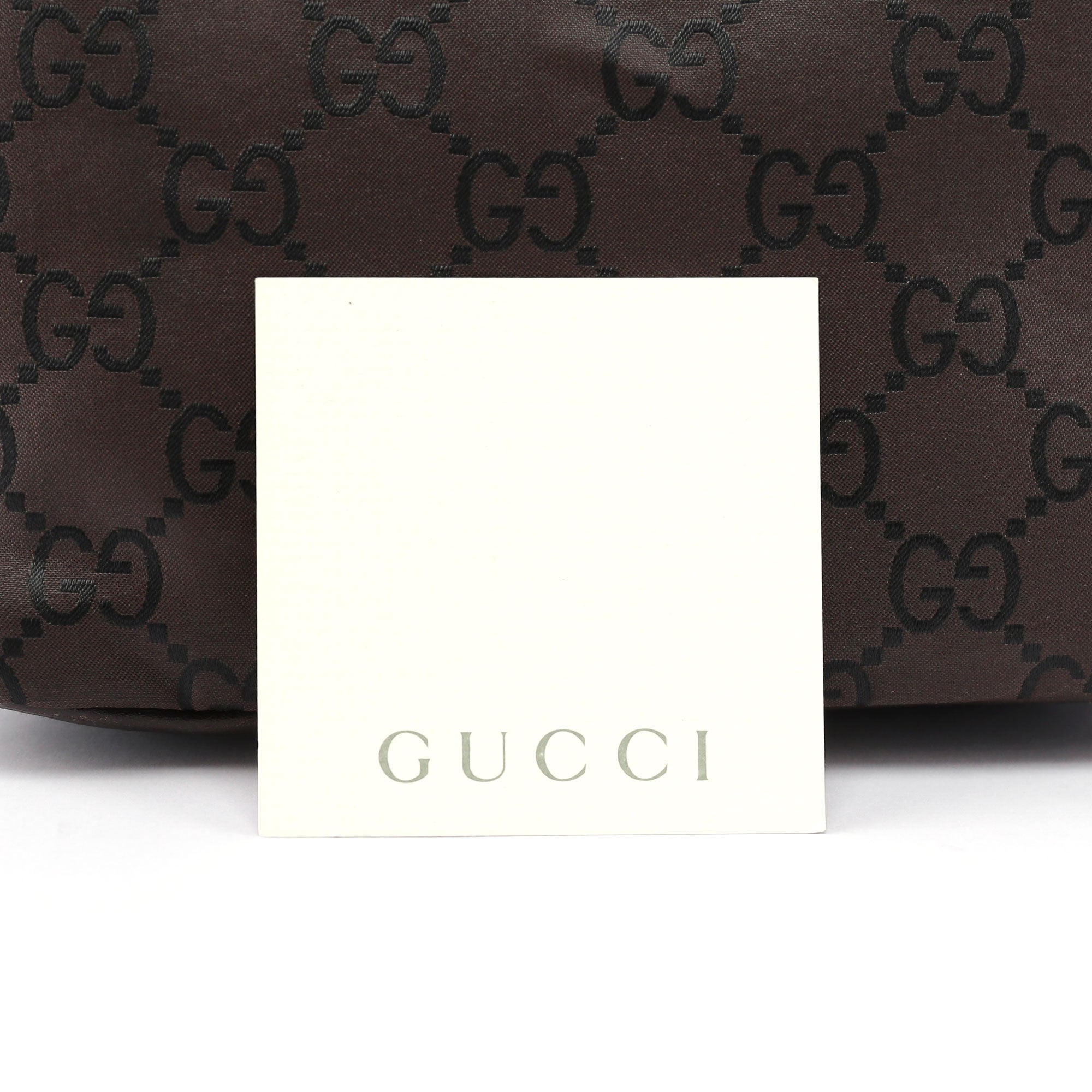 Brown GG Bamboo Shoulder Bag