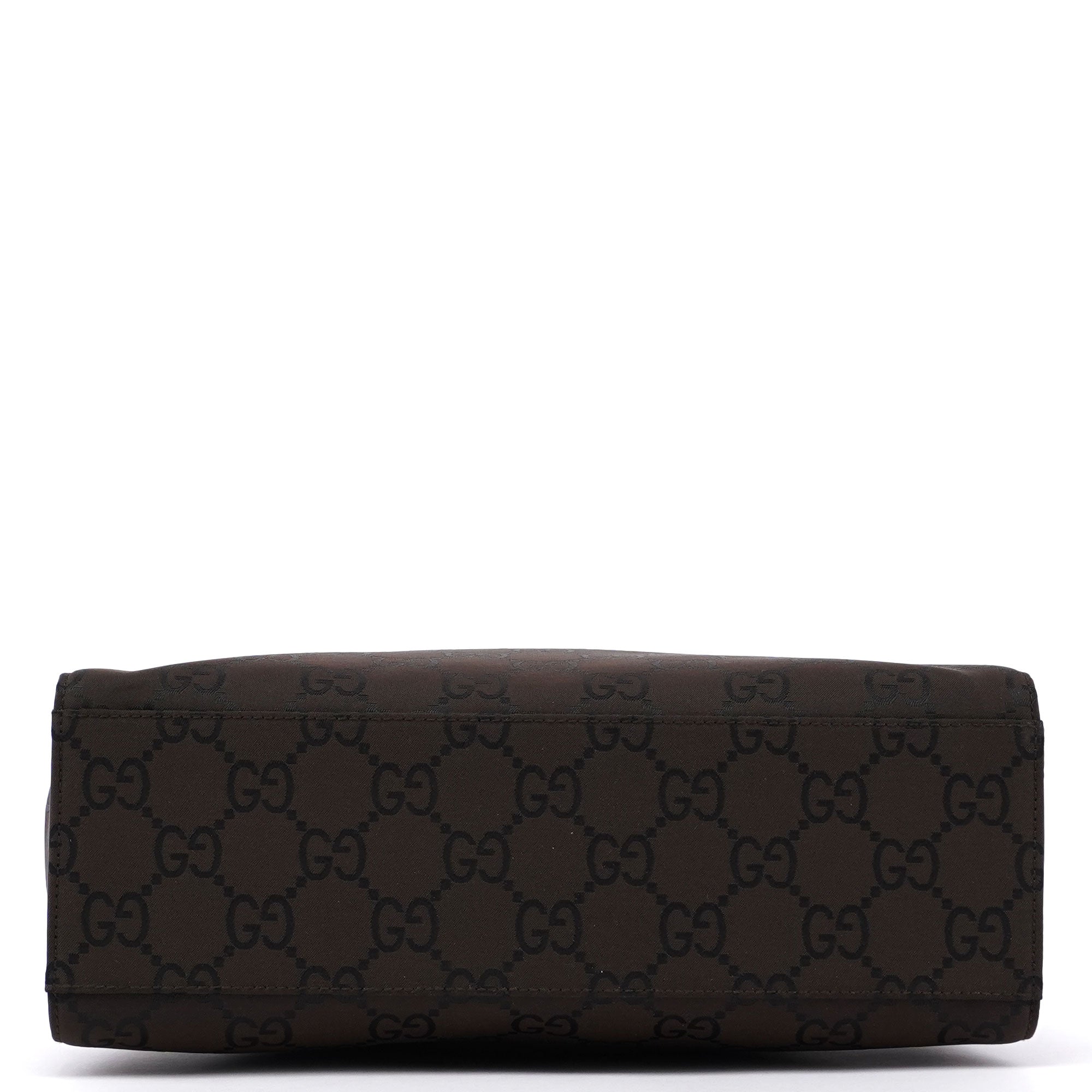 Brown GG Bamboo Tote 2way