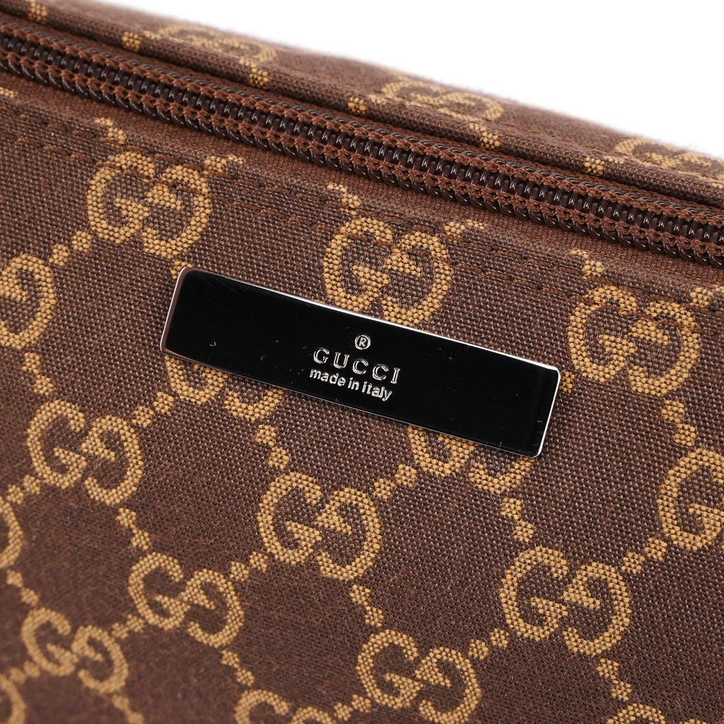 Brown GG Boat Pochette