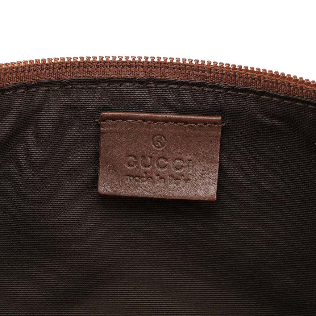 Brown GG Boat Pochette