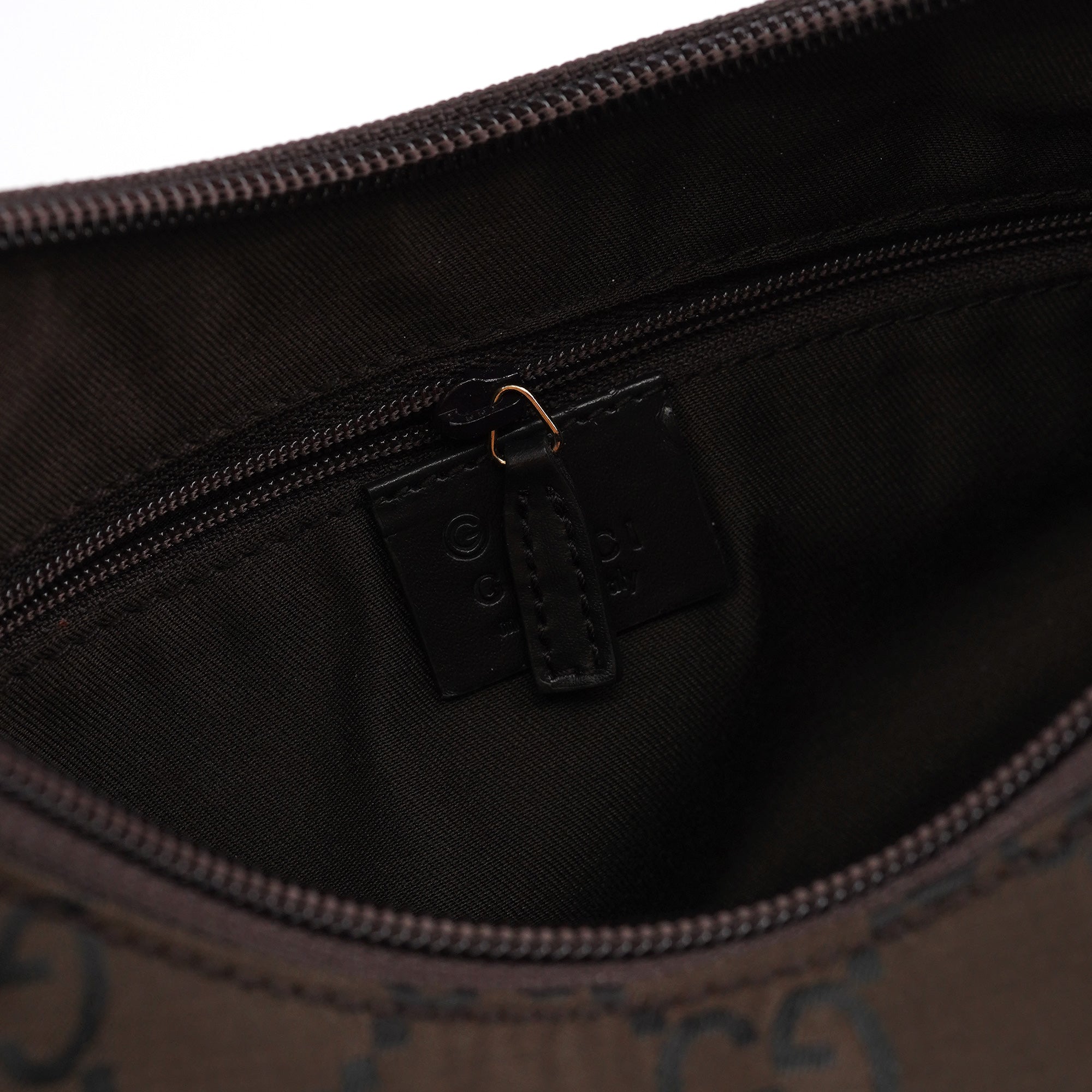 Brown GG Canvas Shoulder Bag