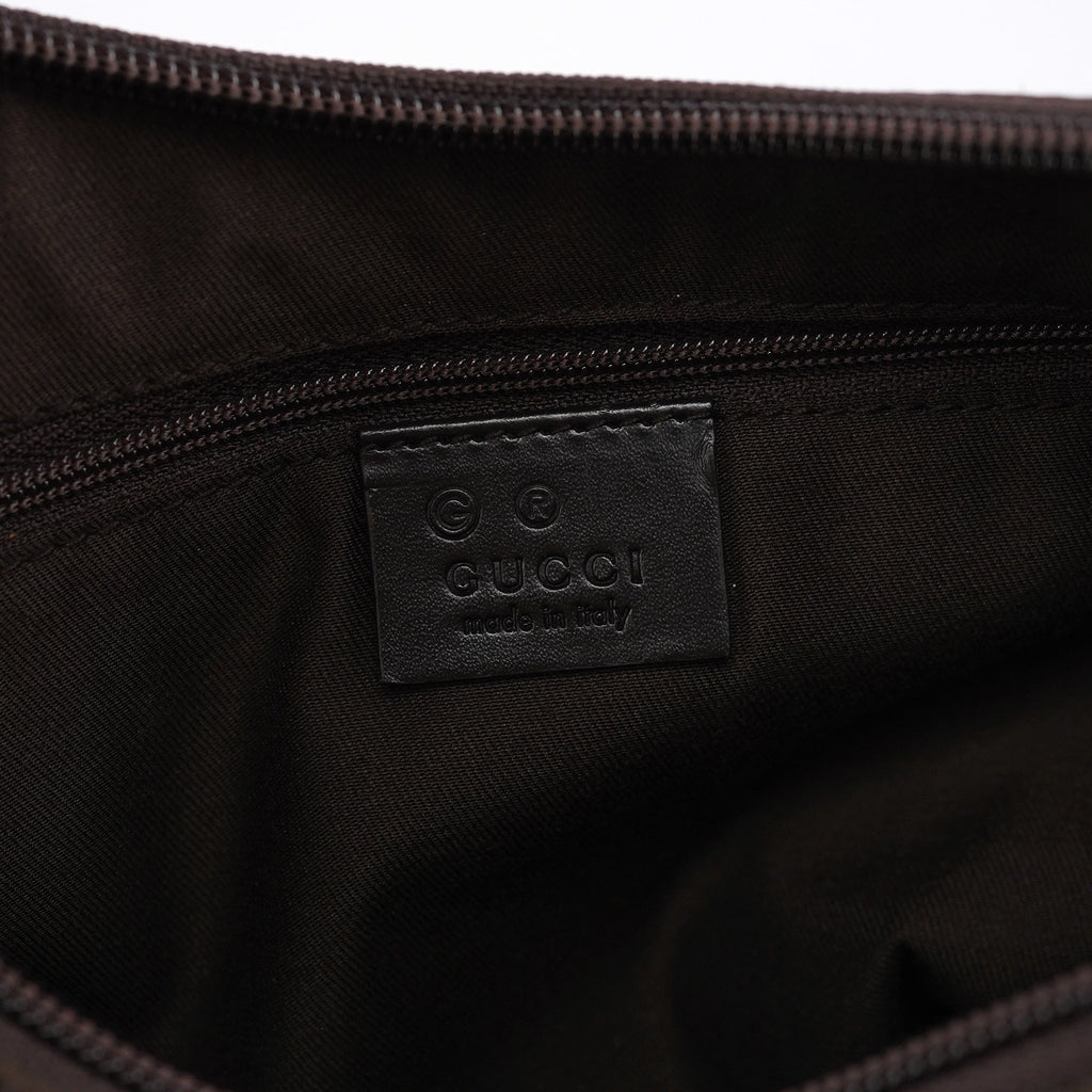 Brown GG Canvas Shoulder Bag