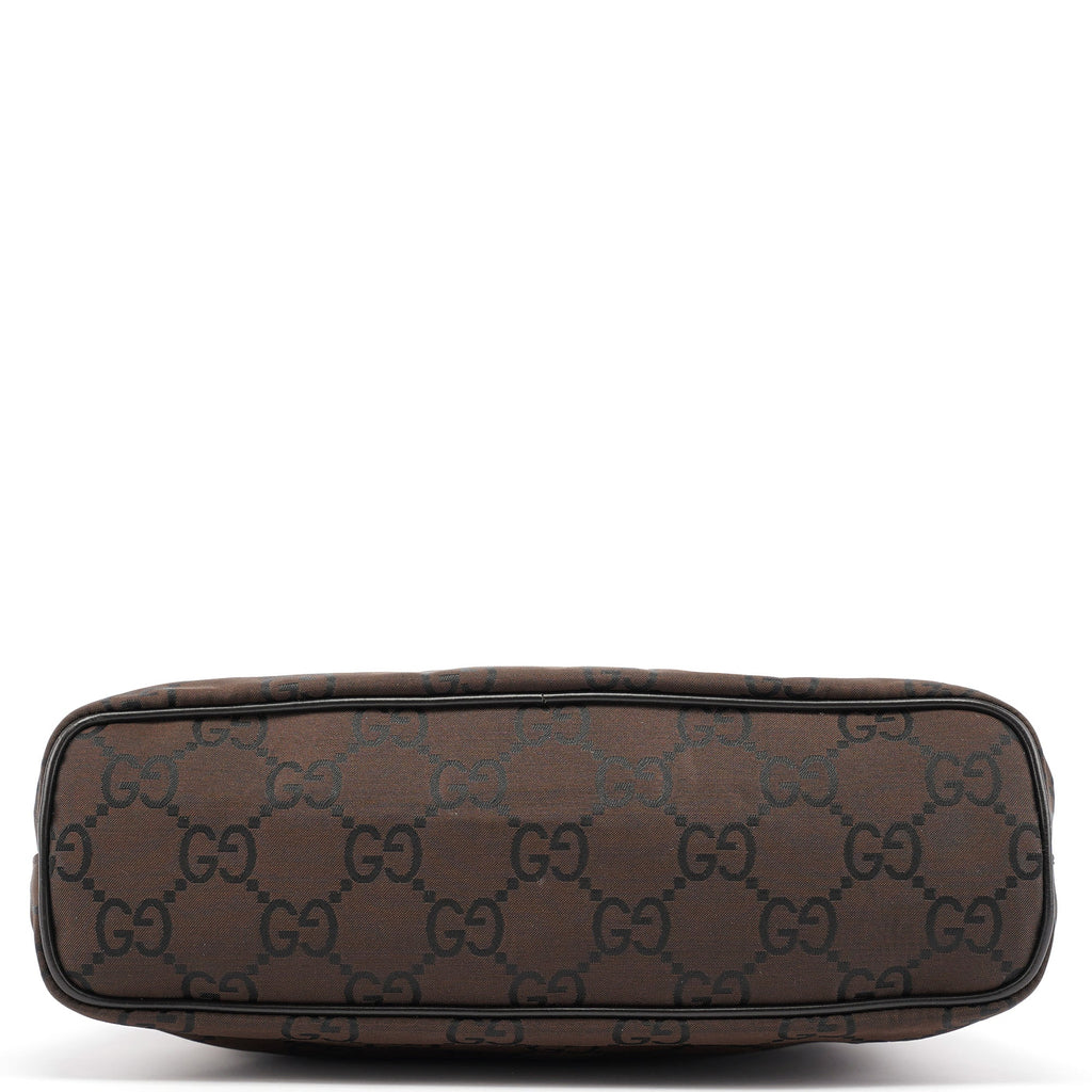 Brown GG Canvas Shoulder Bag