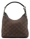 Brown GG Canvas Shoulder Bag