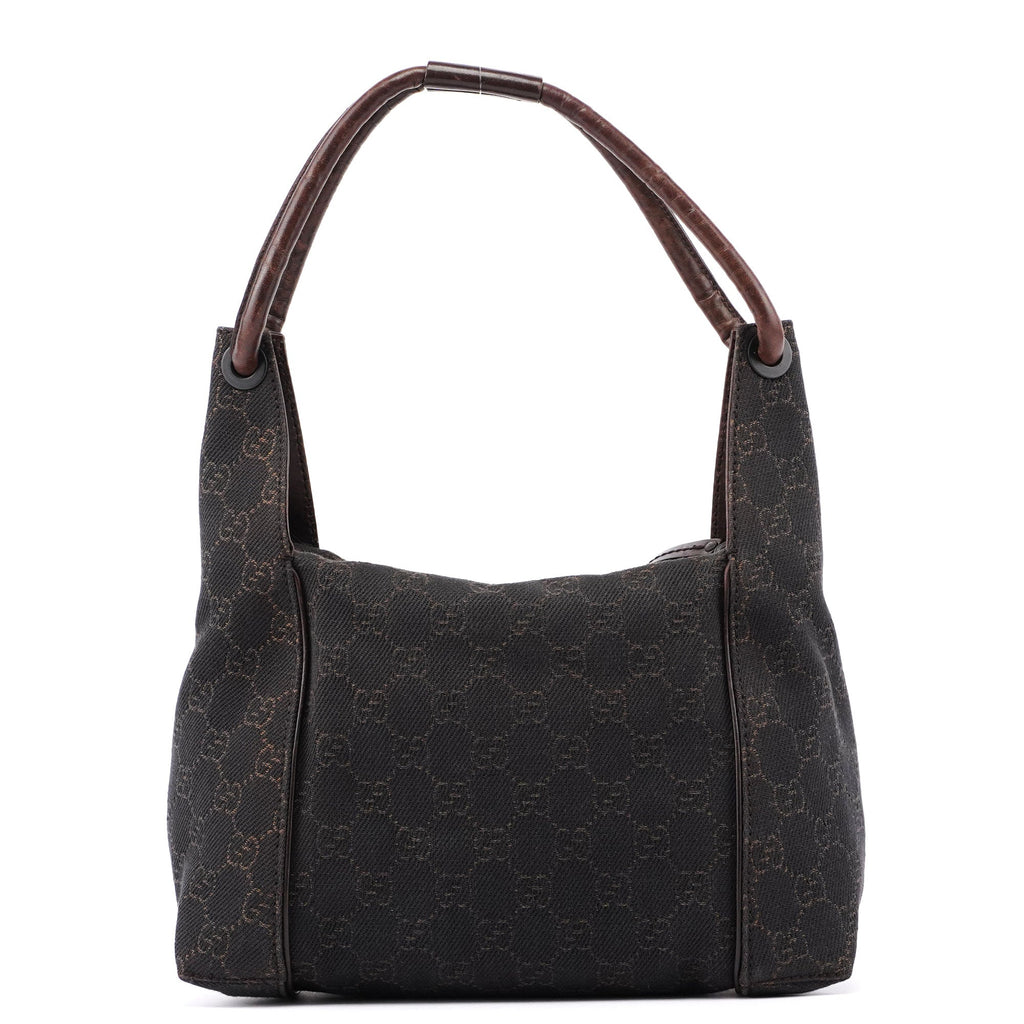 Brown GG Canvas Shoulder Bag