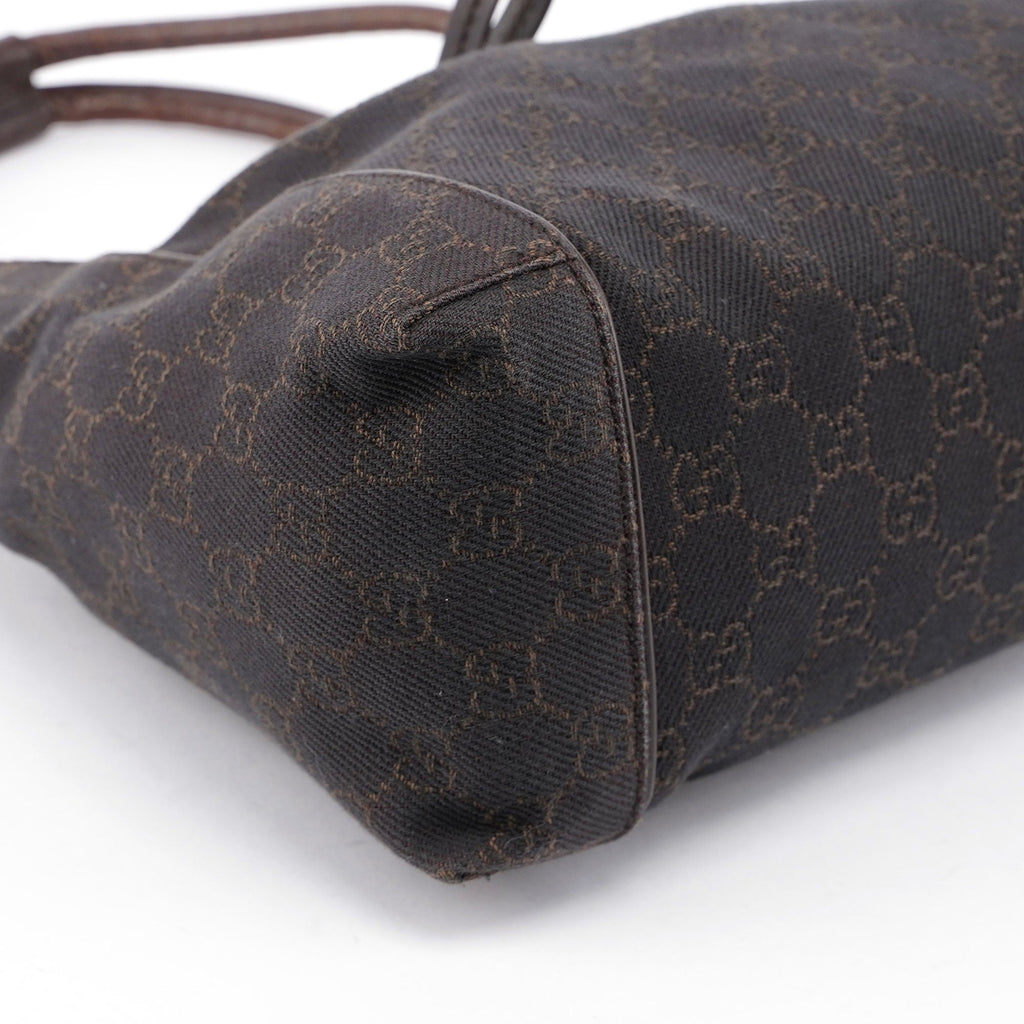 Brown GG Canvas Shoulder Bag