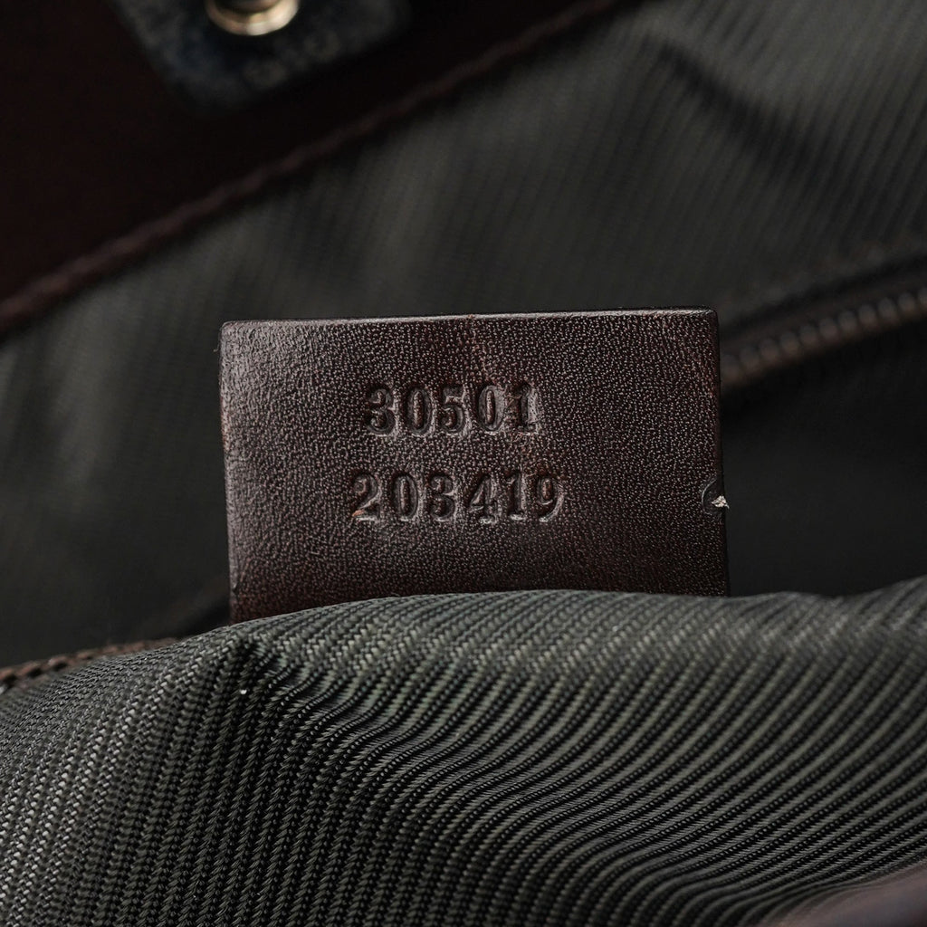 Brown GG Canvas Tote Bag