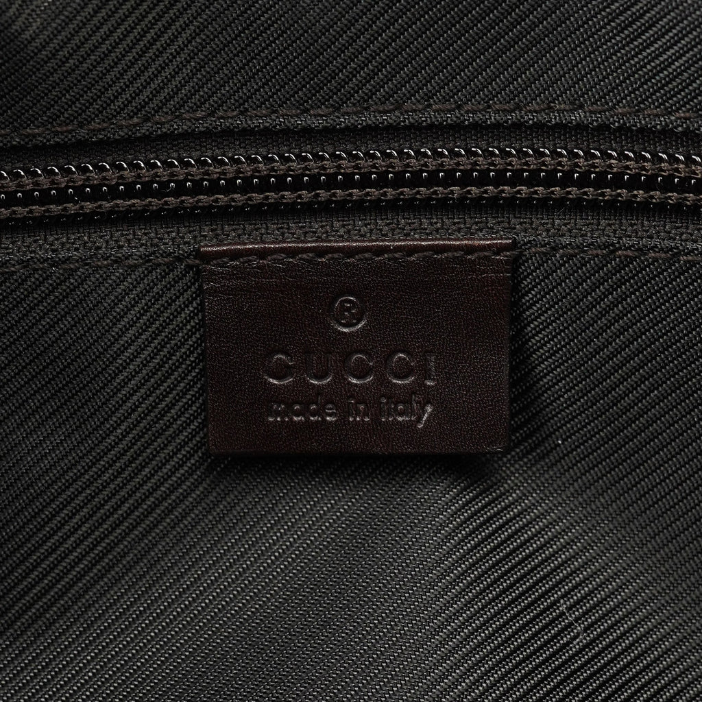 Brown GG Canvas Tote Bag