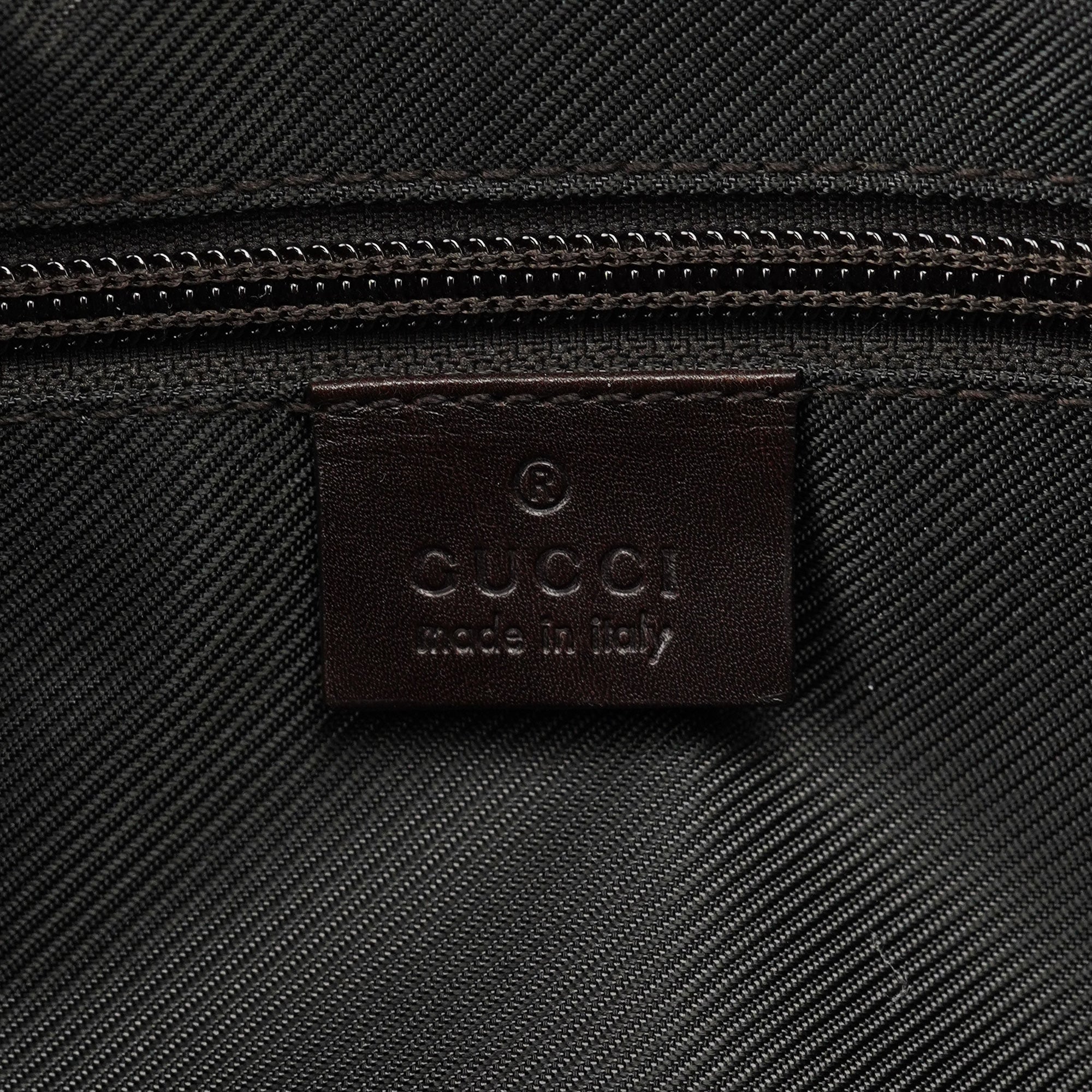 Brown GG Canvas Tote Bag