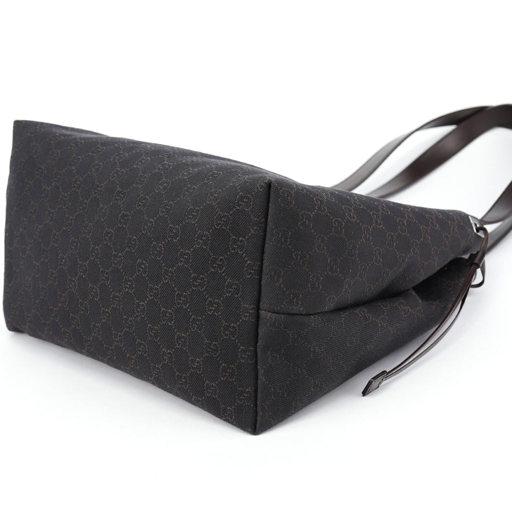 Brown GG Canvas Tote Bag