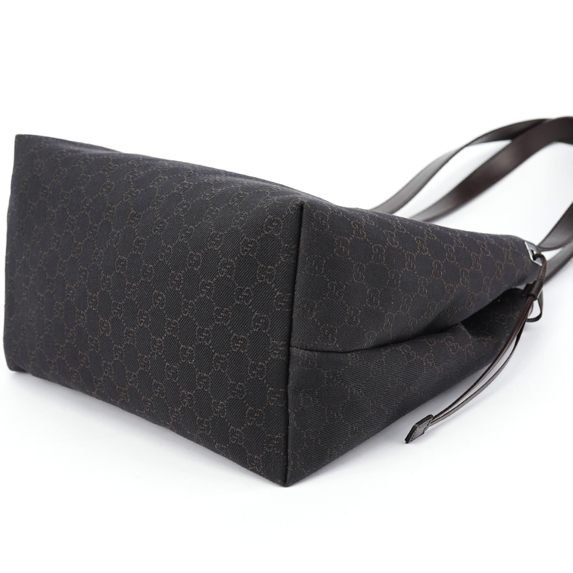 Brown GG Canvas Tote Bag