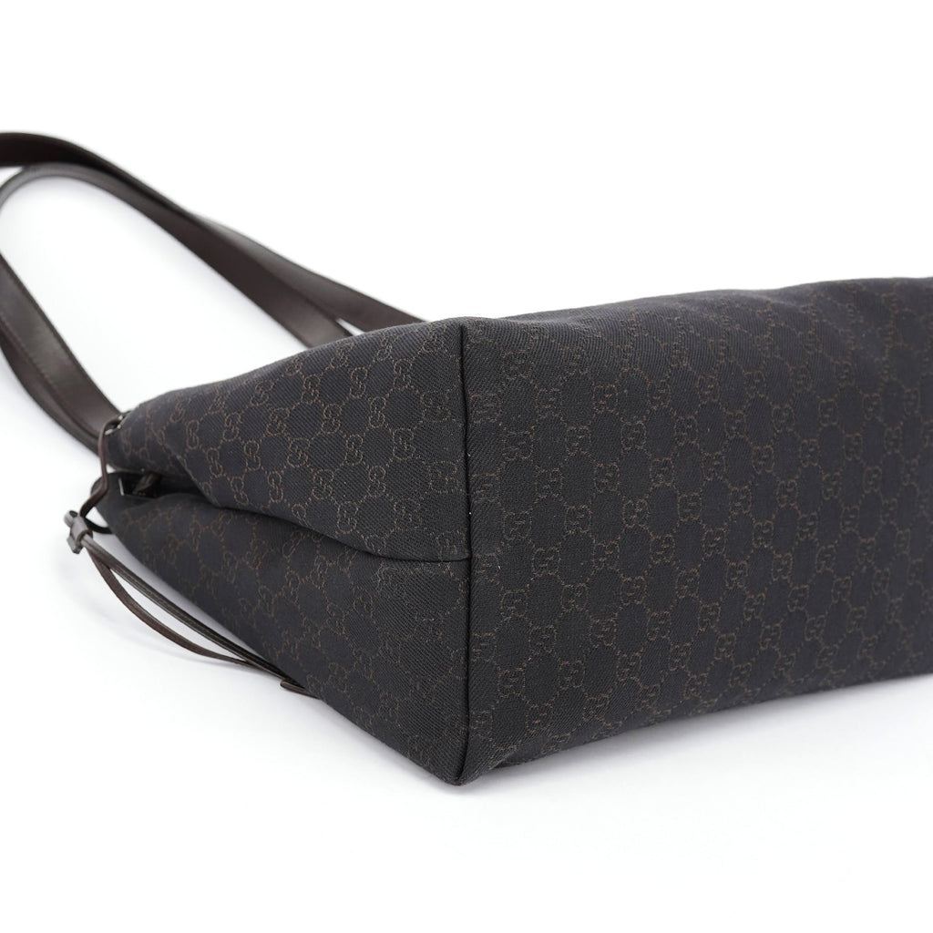 Brown GG Canvas Tote Bag