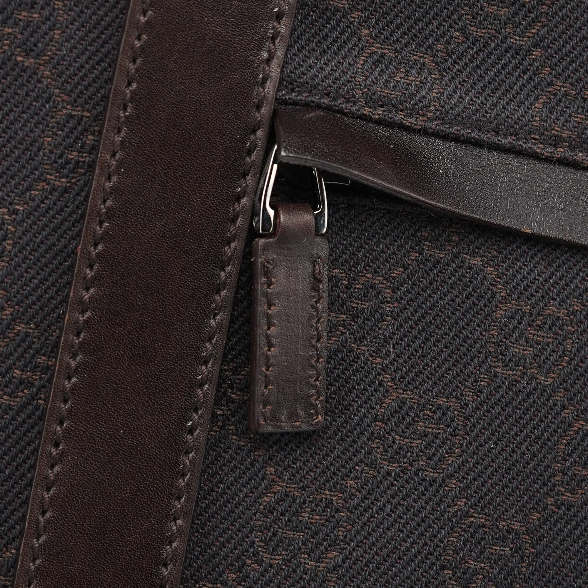 Brown GG Canvas Tote Bag