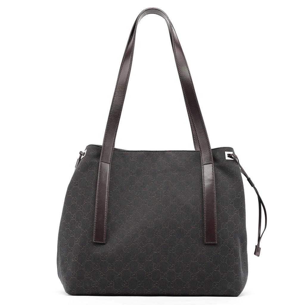 Brown GG Canvas Tote Bag