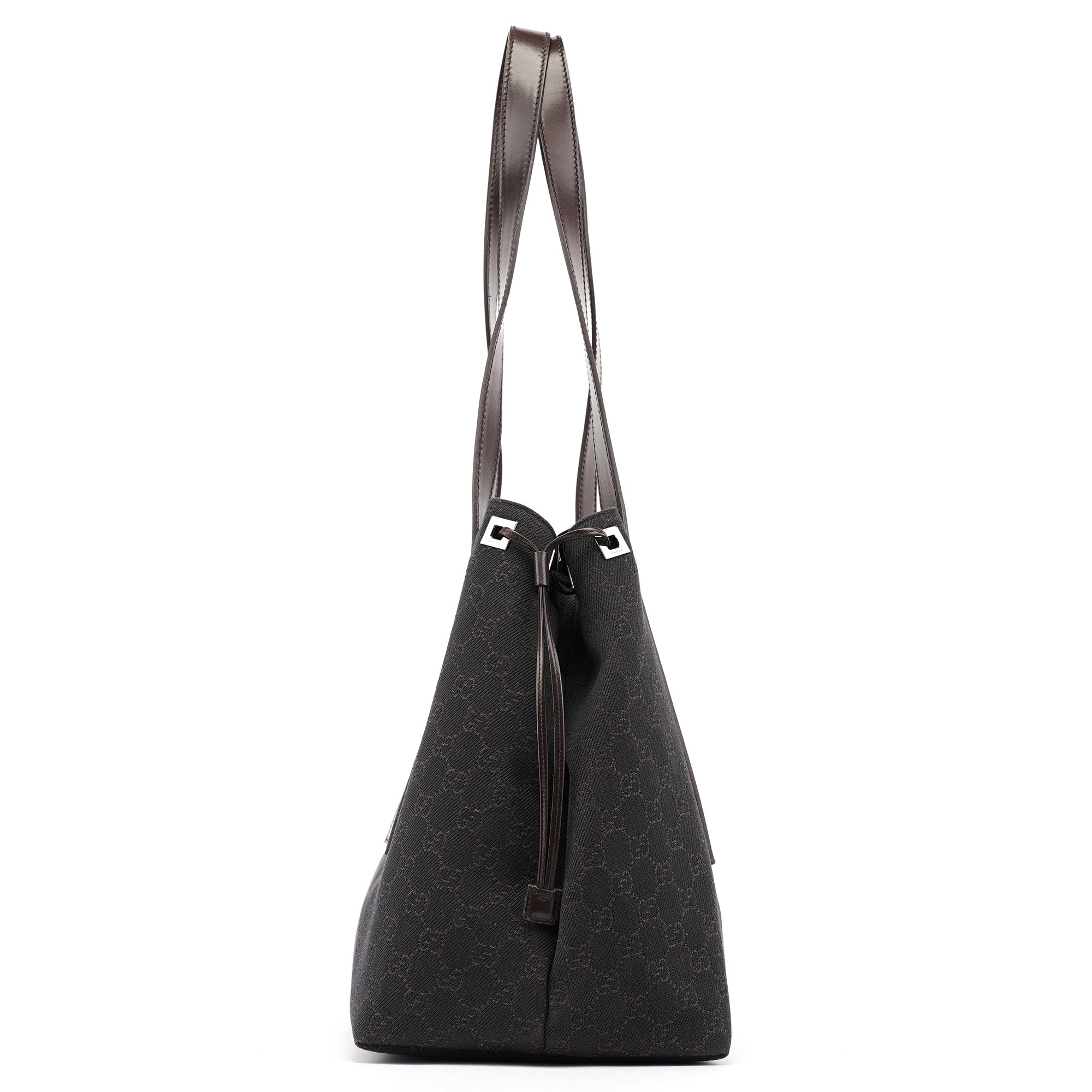 Brown GG Canvas Tote Bag