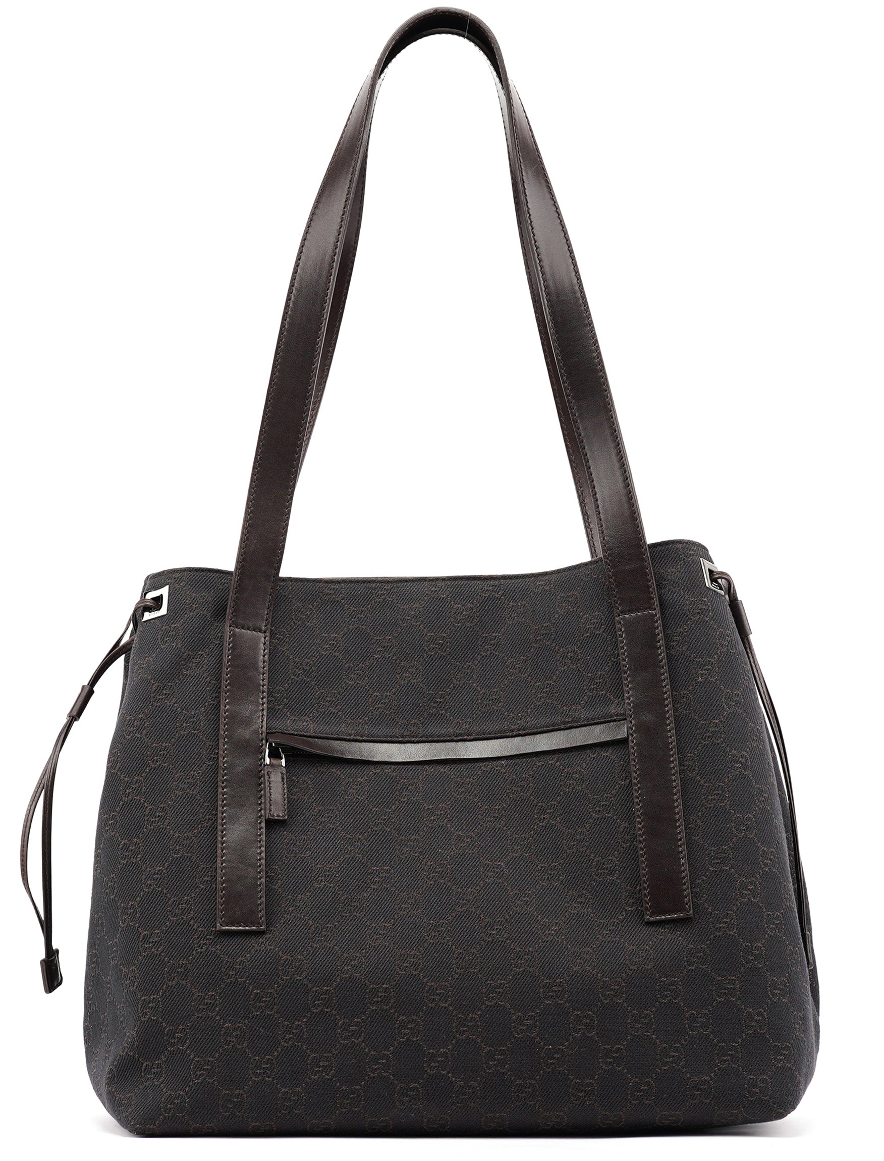 Brown GG Canvas Tote Bag