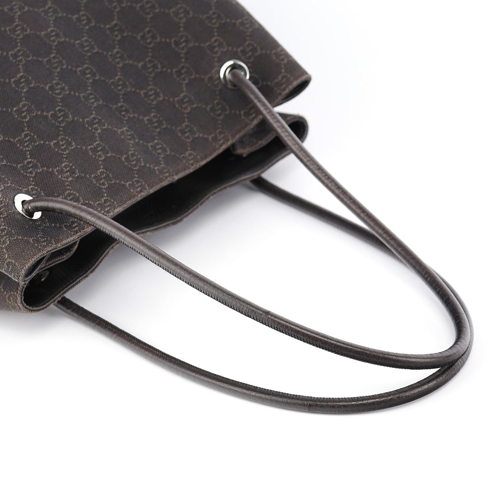 Brown GG Canvas Tote Bag