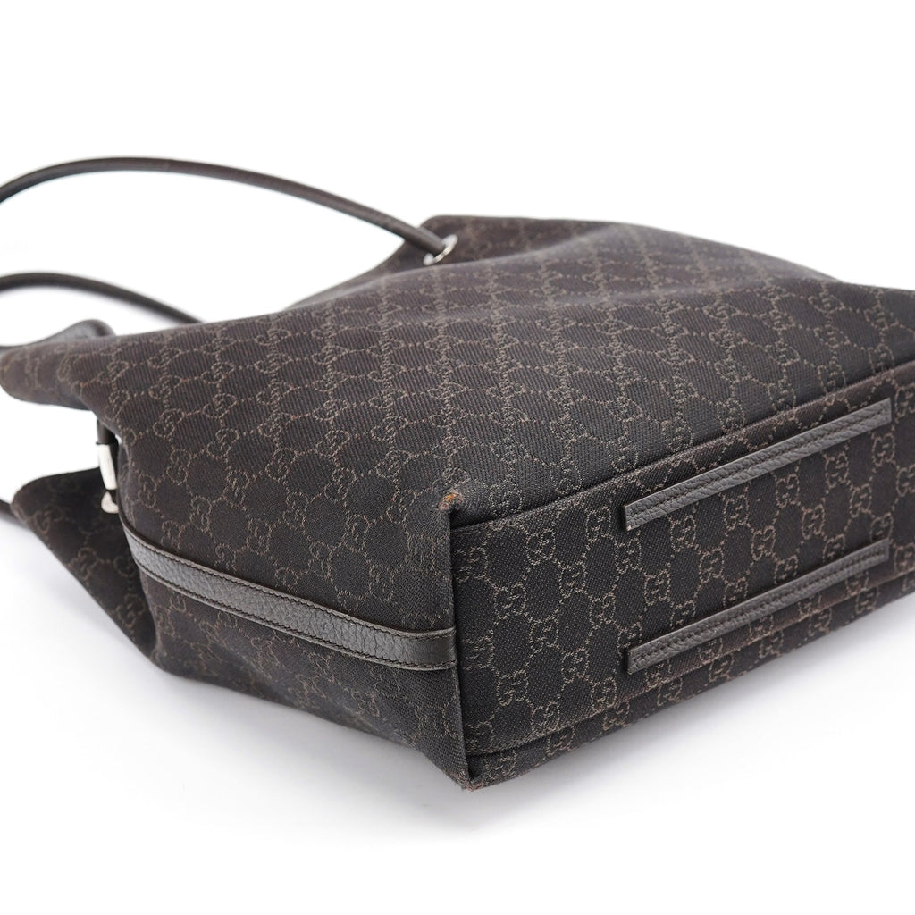Brown GG Canvas Tote Bag