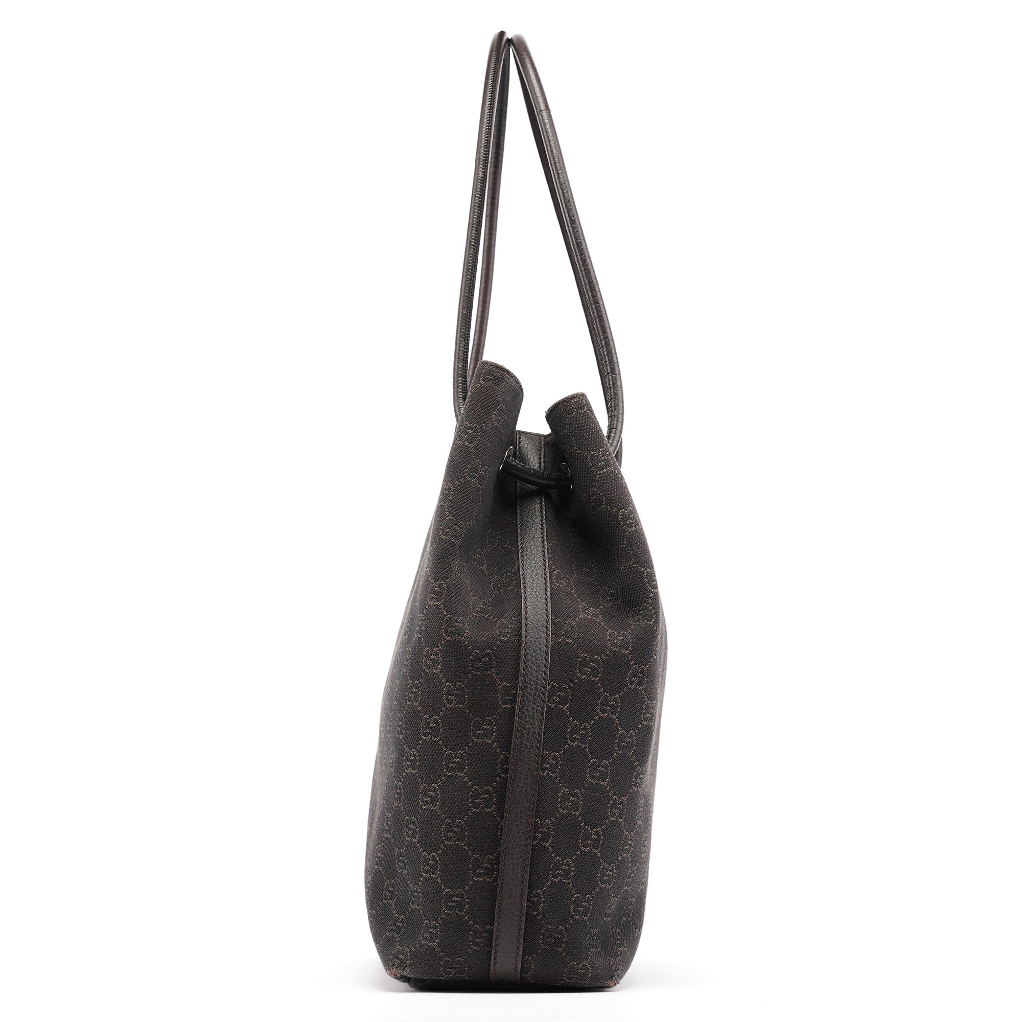 Brown GG Canvas Tote Bag