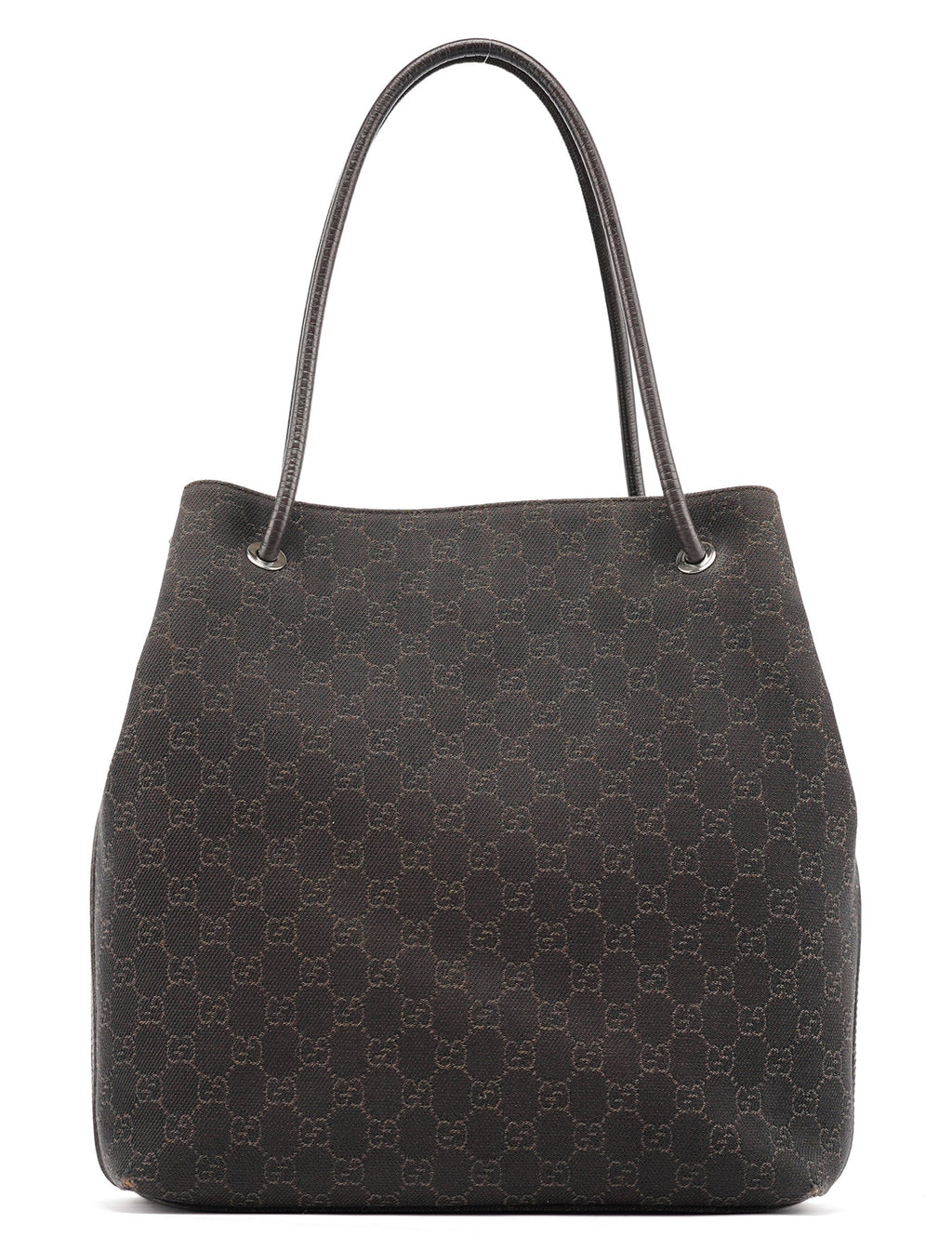 Brown GG Canvas Tote Bag