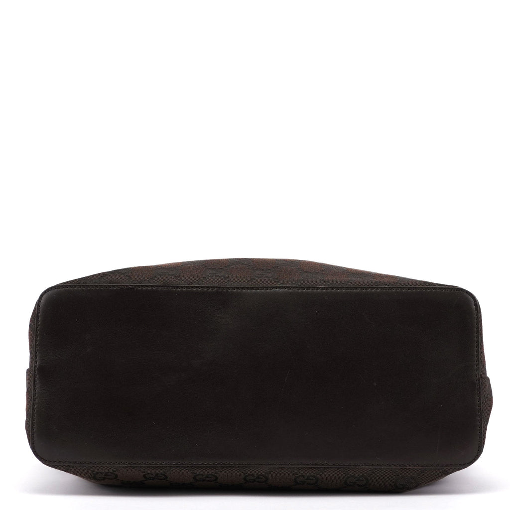 Brown GG Drawstring Shoulder Bag