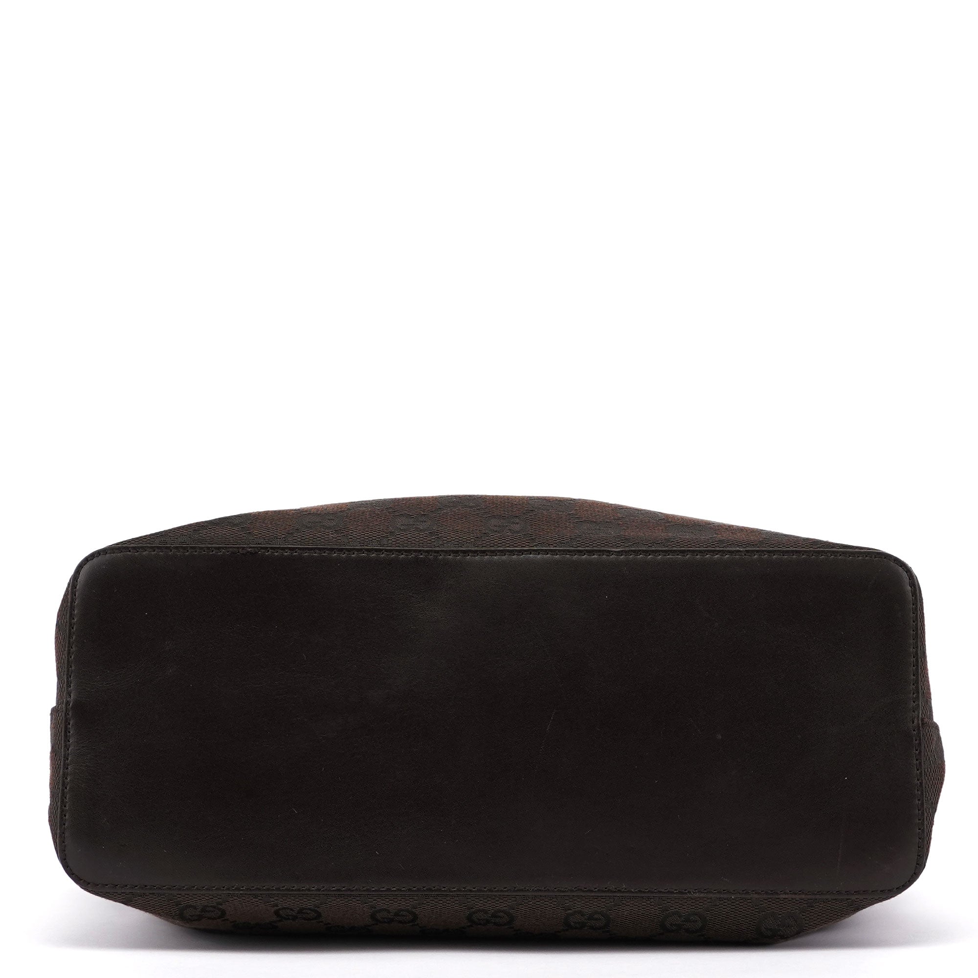 Brown GG Drawstring Shoulder Bag