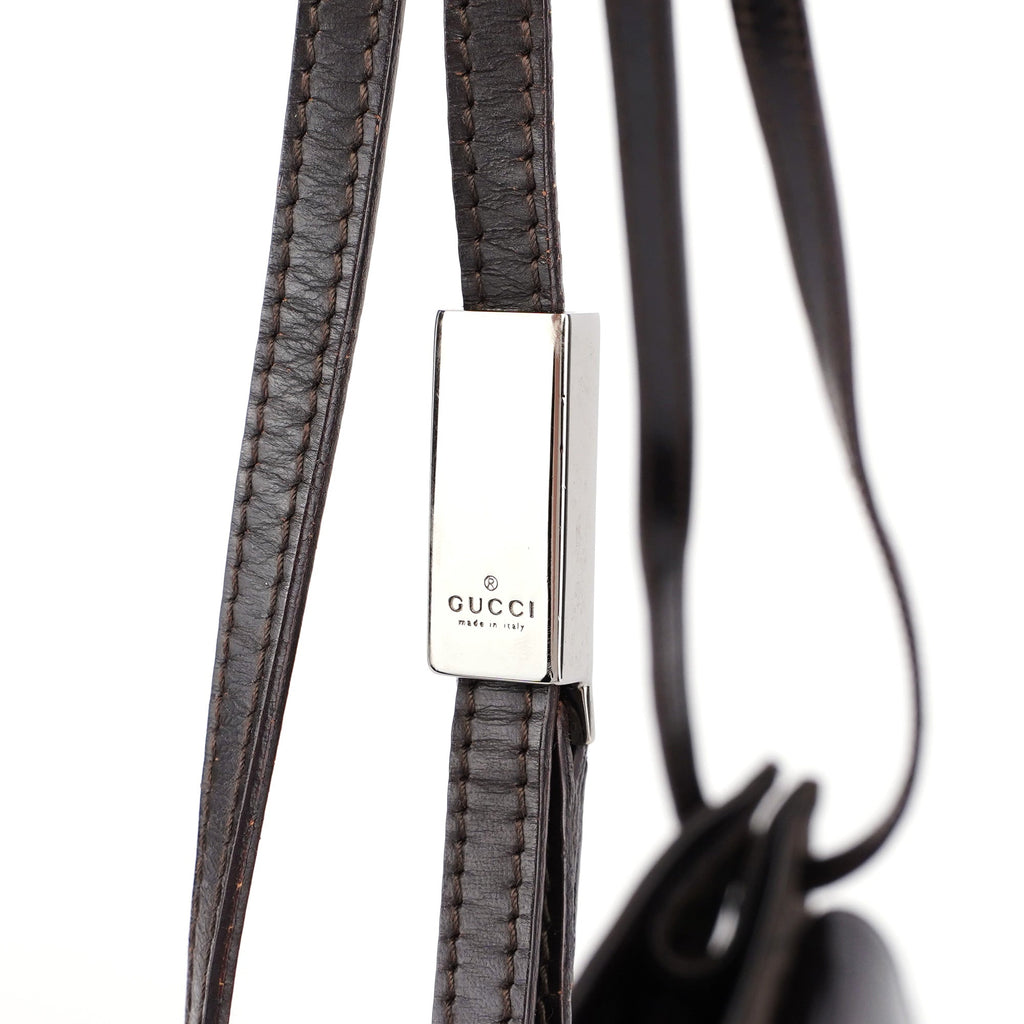 Brown GG Dual Pocket Shoulder Bag