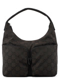 Brown GG Dual Pocket Shoulder Bag