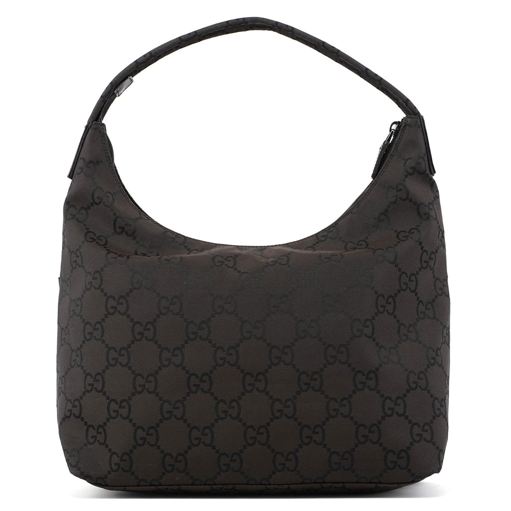 Brown GG Dual Pocket Shoulder Bag