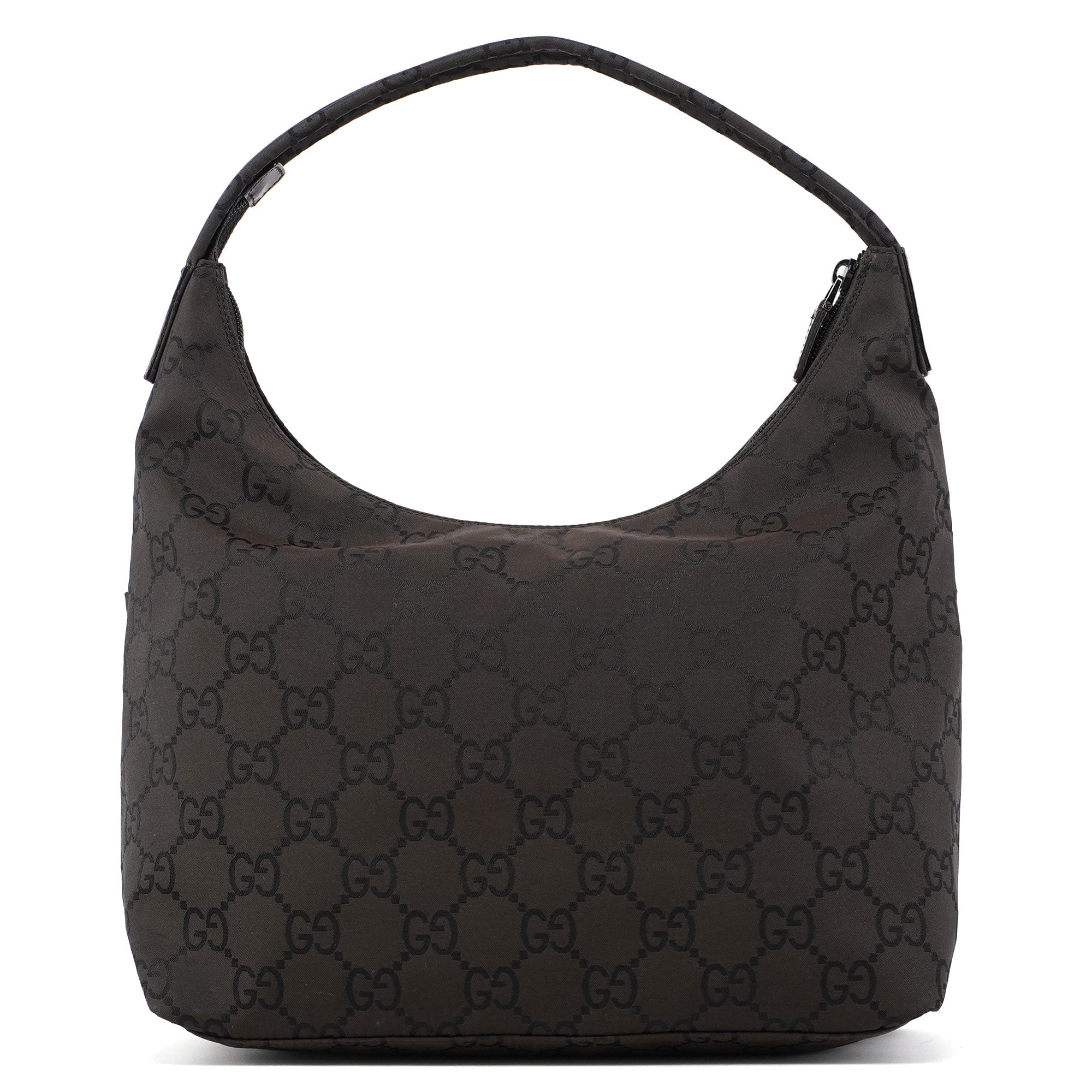 Brown GG Dual Pocket Shoulder Bag