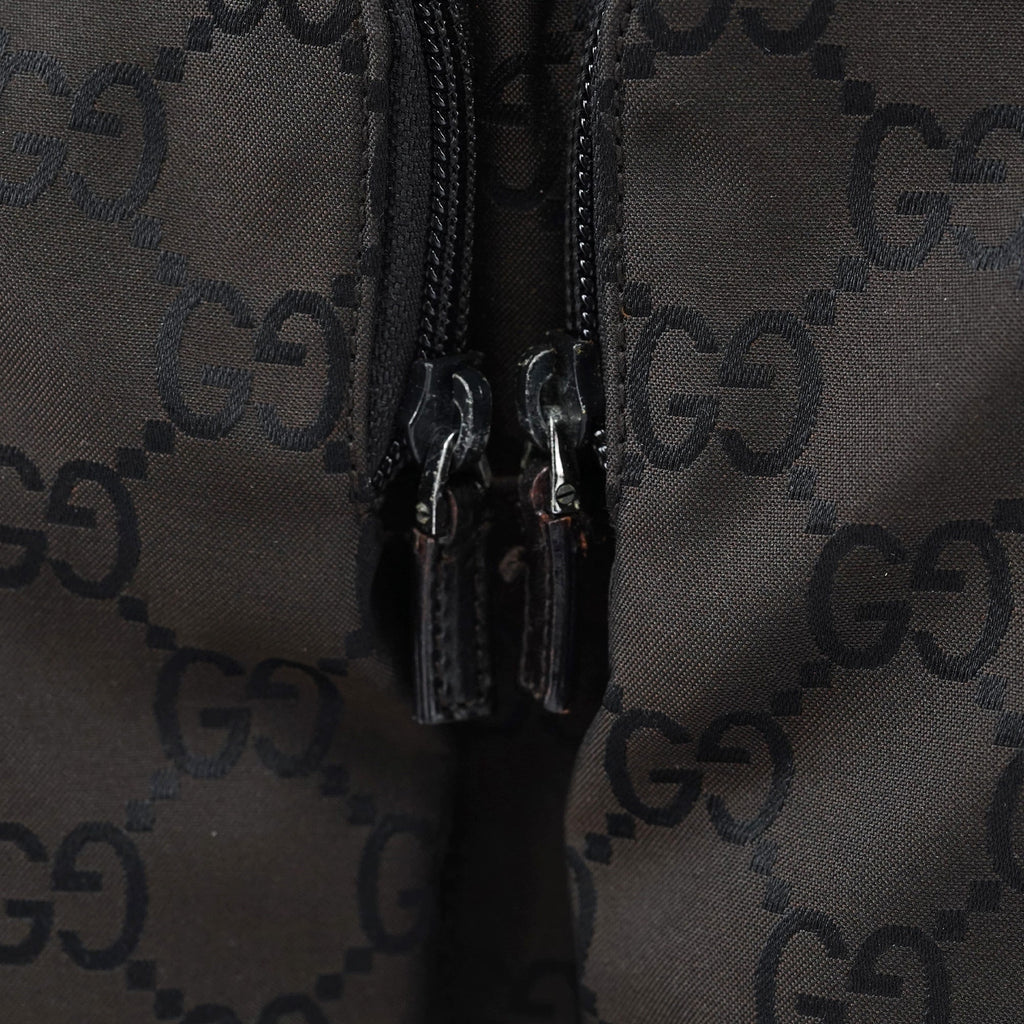 Brown GG Dual Pocket Shoulder Bag