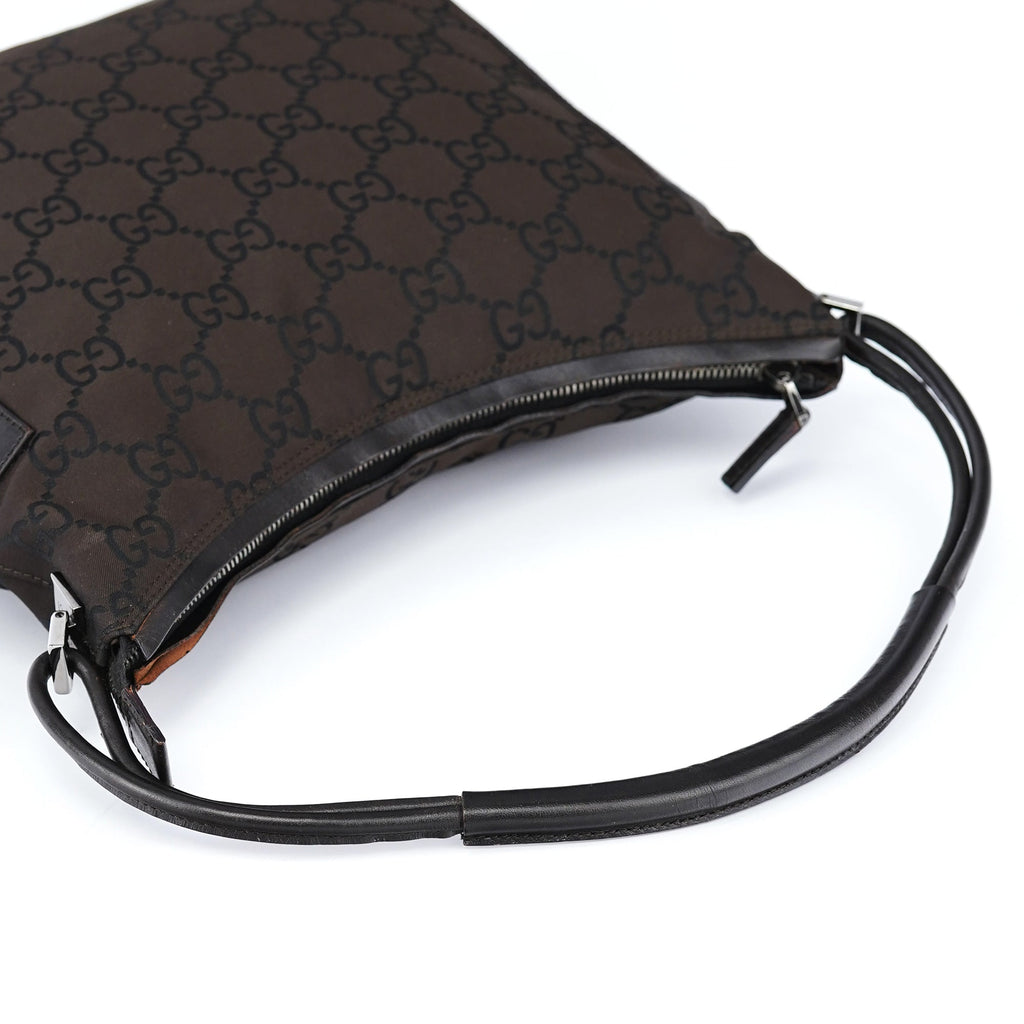 Brown GG Hobo Shoulder Bag