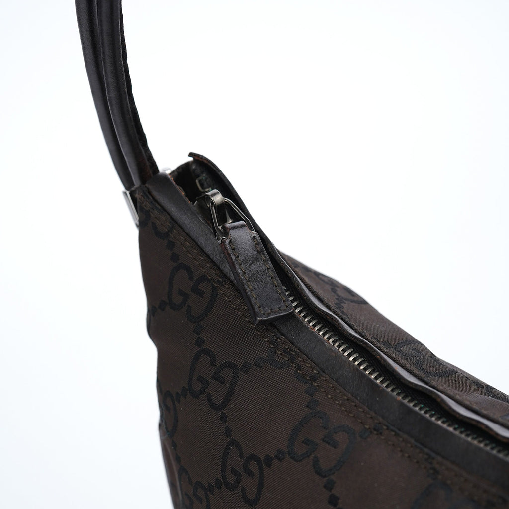Brown GG Hobo Shoulder Bag